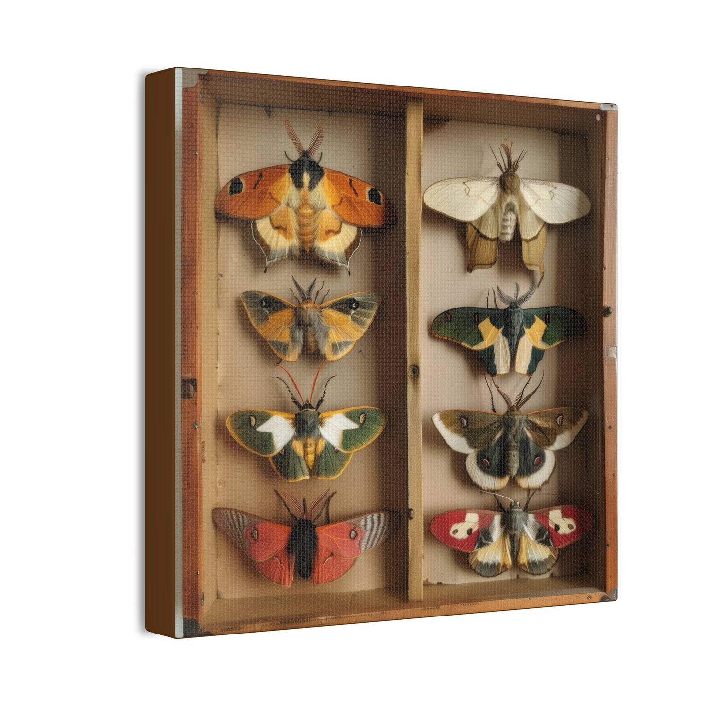 Moth Collection - Canvas Stretched, 0.75"