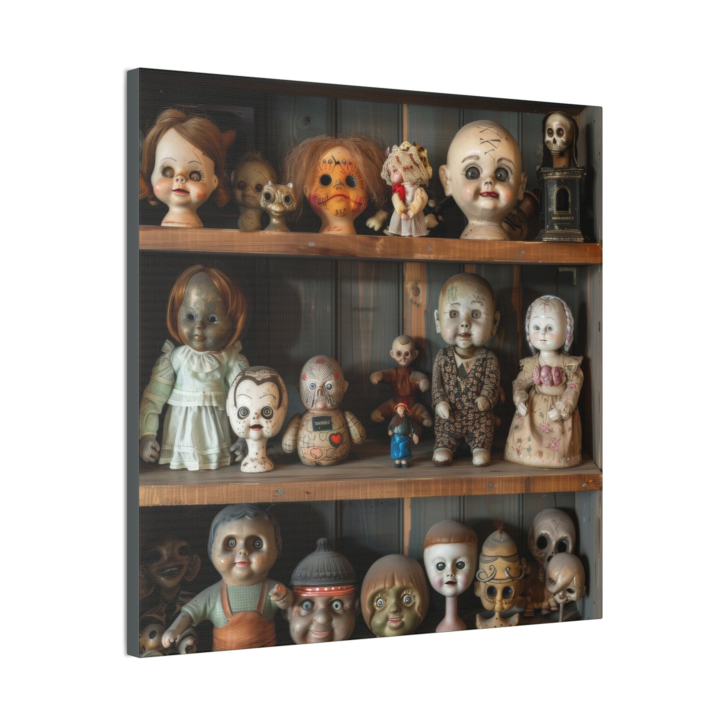 Doll Collection - Canvas Stretched, 0.75"