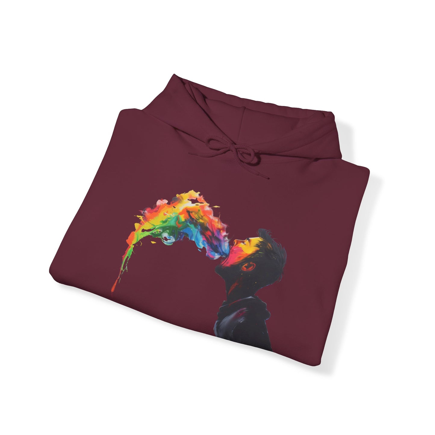 Rainbow Breath - Unisex Heavy Blend™ Hooded Sweatshirt