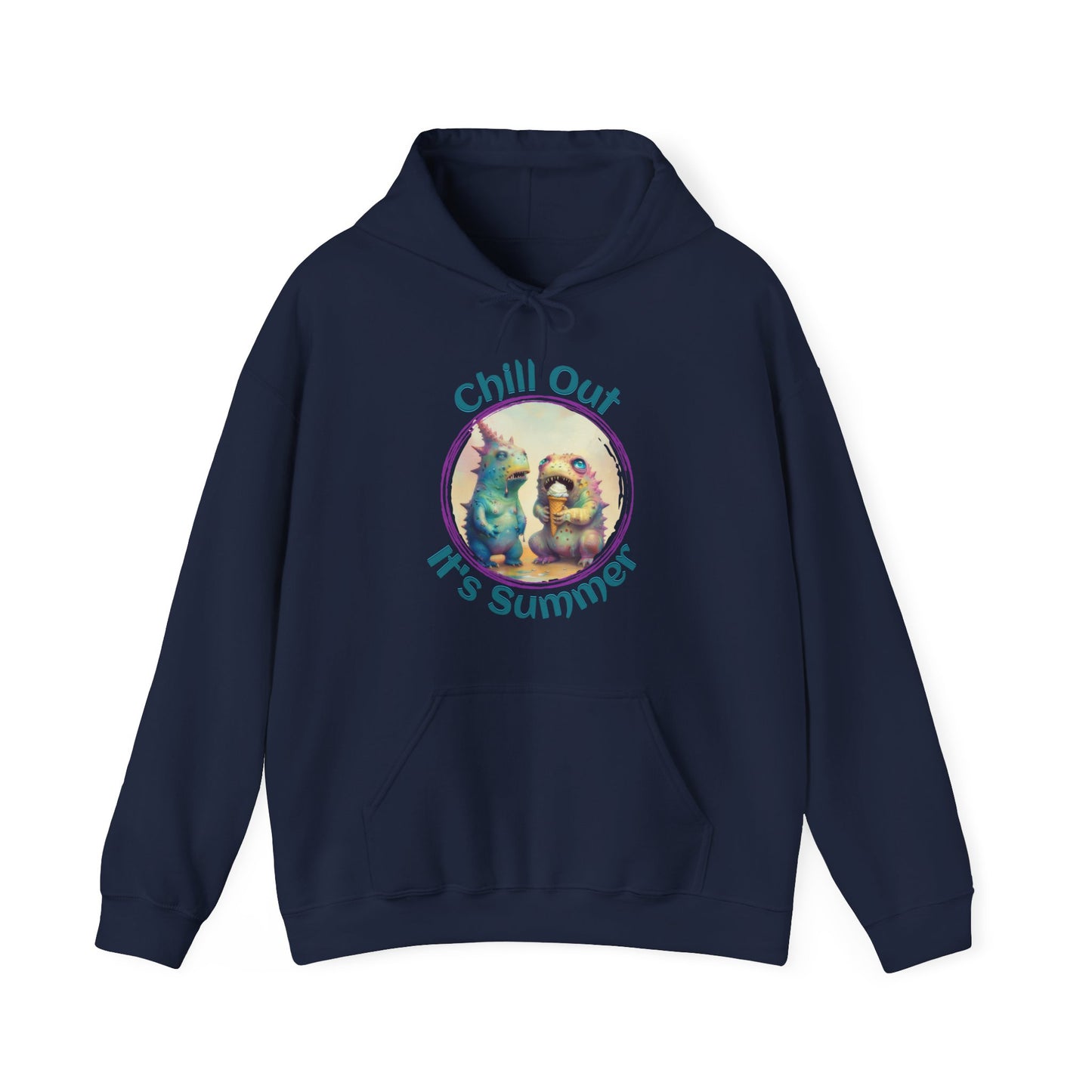 Chill Out, It's Summer - Unisex Heavy Blend™ Hooded Sweatshirt