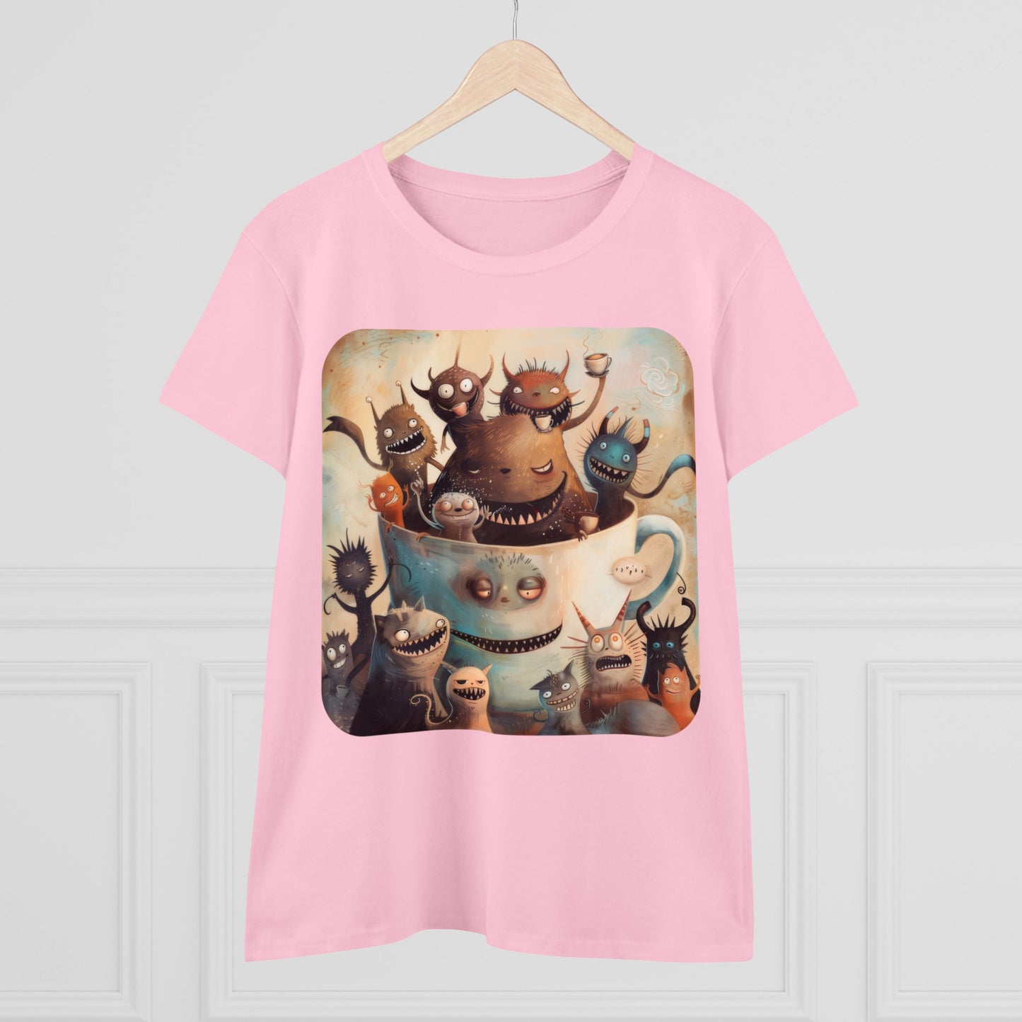 Coffee Critters - Women's Midweight Cotton Tee