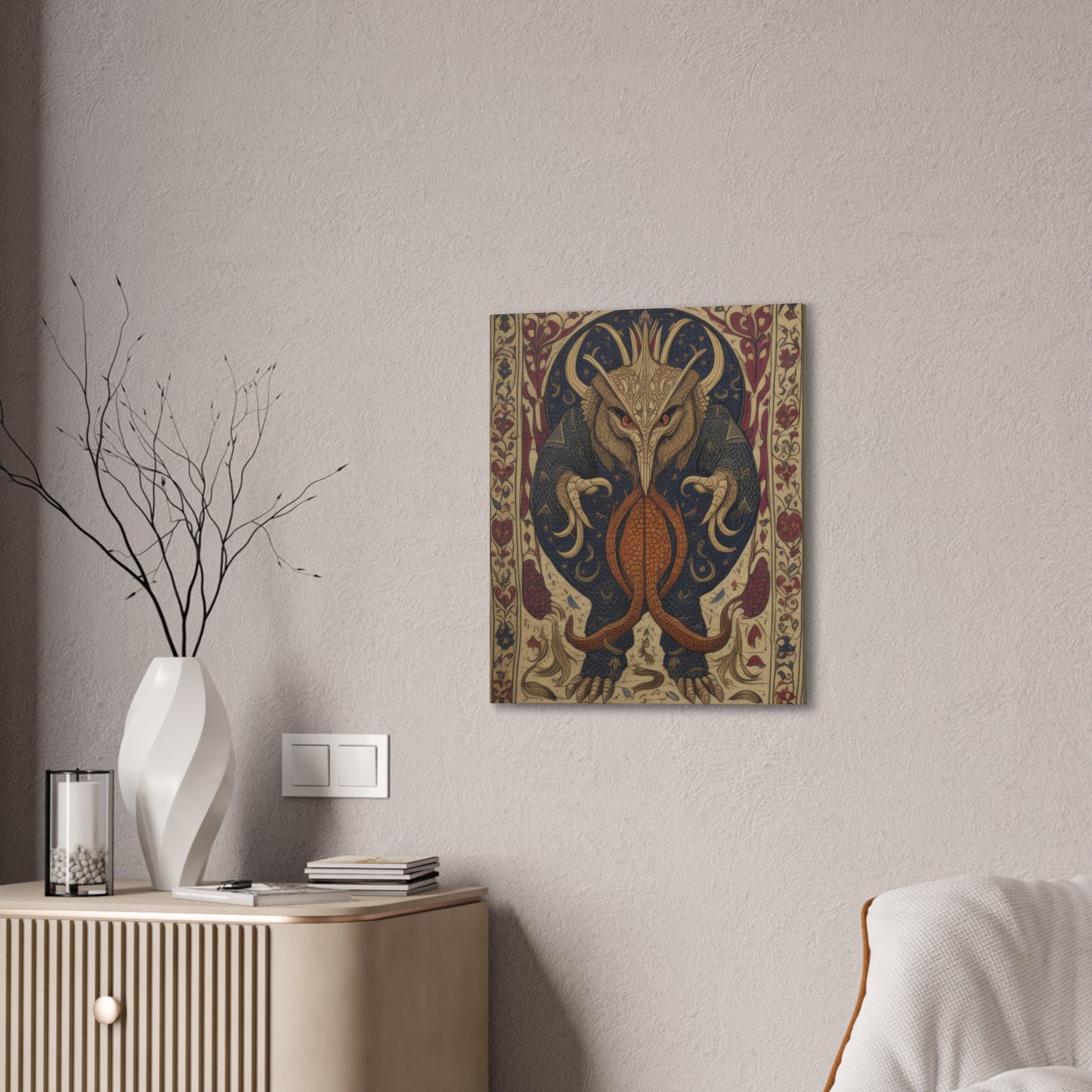 Medieval Tapestry - Canvas Stretched, 0.75"