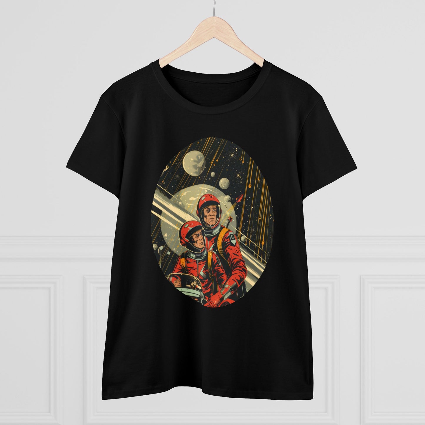 Spacemen - Women's Midweight Cotton Tee