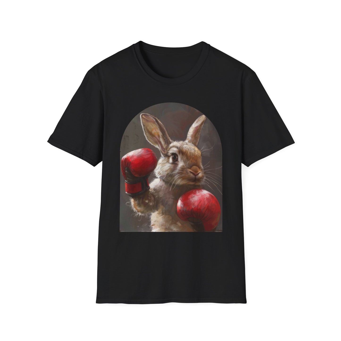 Boxing Bunny - Unisex Softstyle T-Shirt