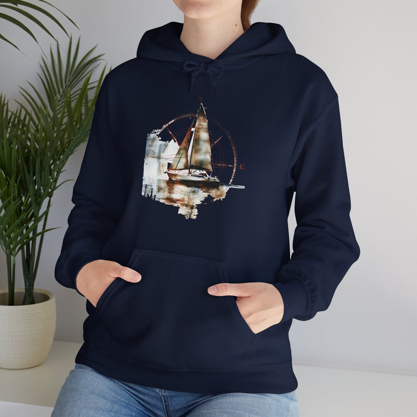 Sailing - Unisex Heavy Blend™ Hooded Sweatshirt