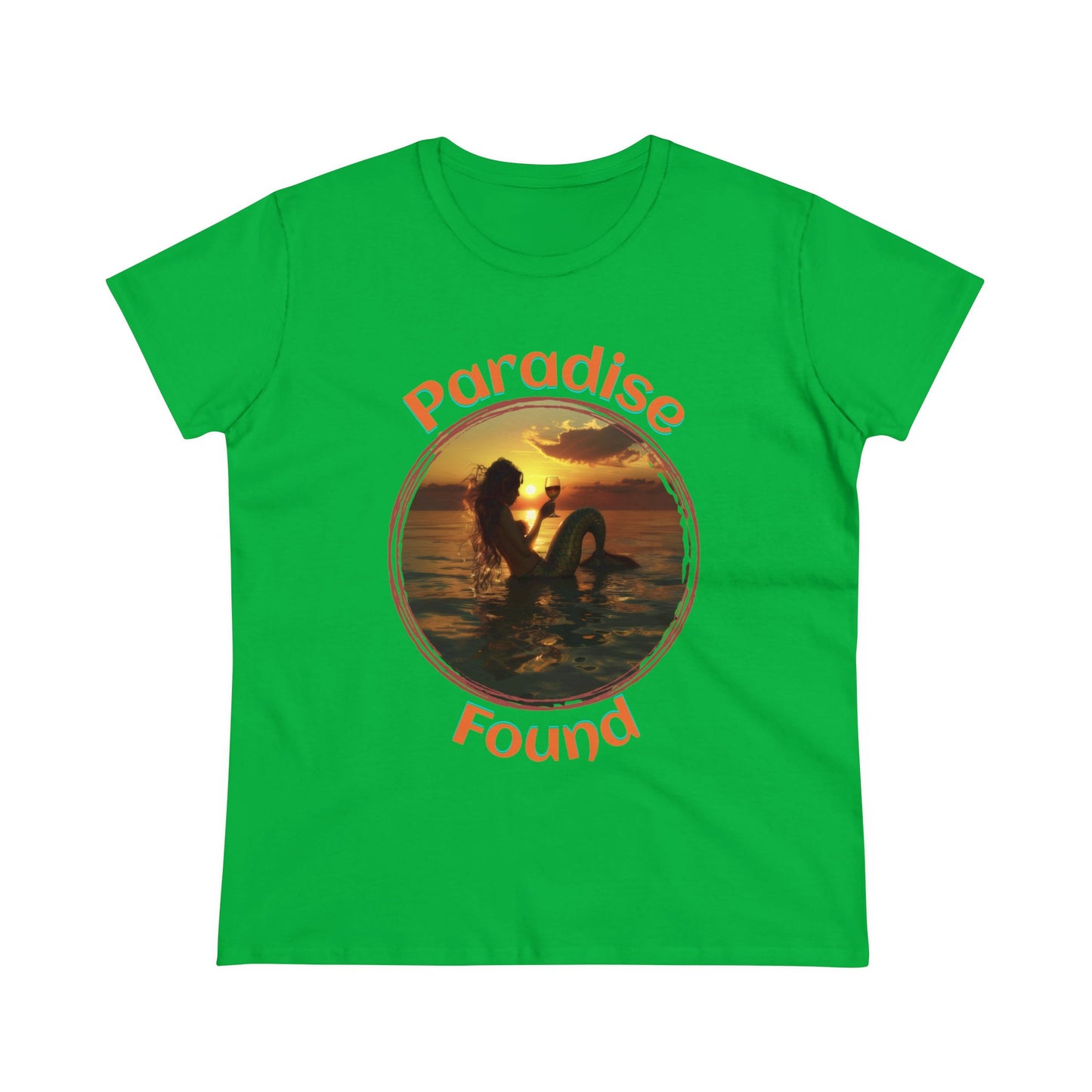 Paradise Found - Women's Midweight Cotton Tee