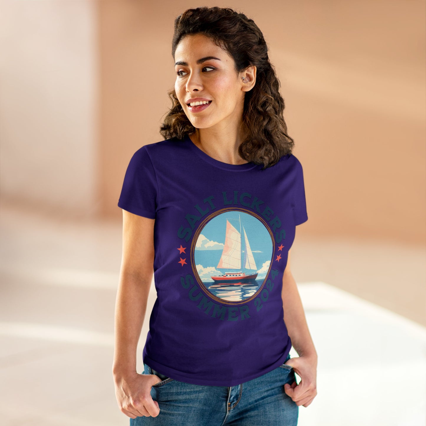 Sailing - Women's Midweight Cotton Tee