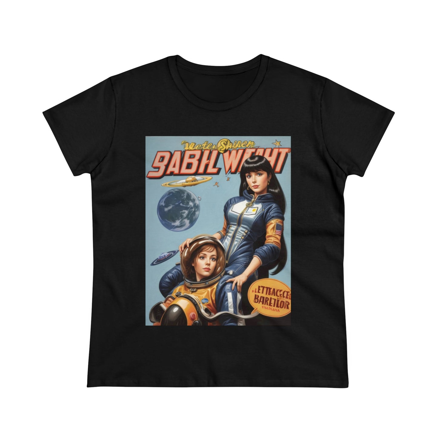 Space Chicks - Fantasy - Women's Midweight Cotton Tee