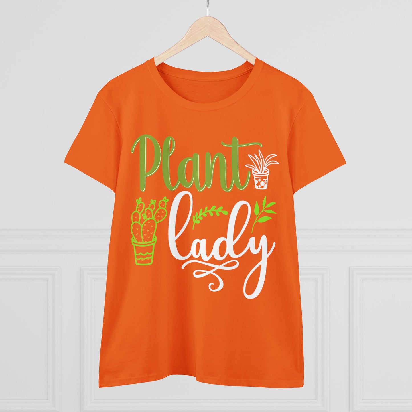 Plant Lady - Gardening - Women's Midweight Cotton Tee