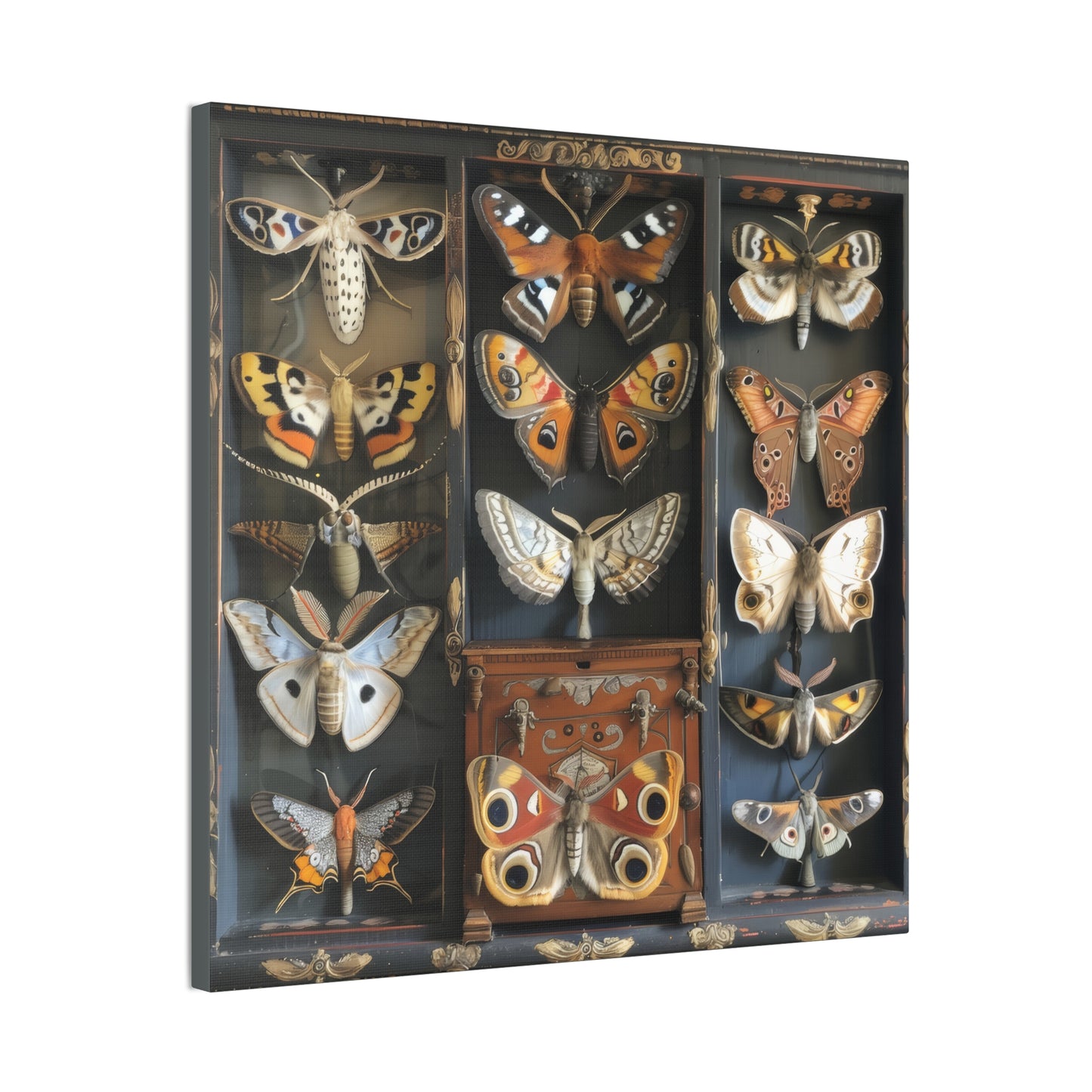 Moth Collection - Canvas Stretched, 0.75"