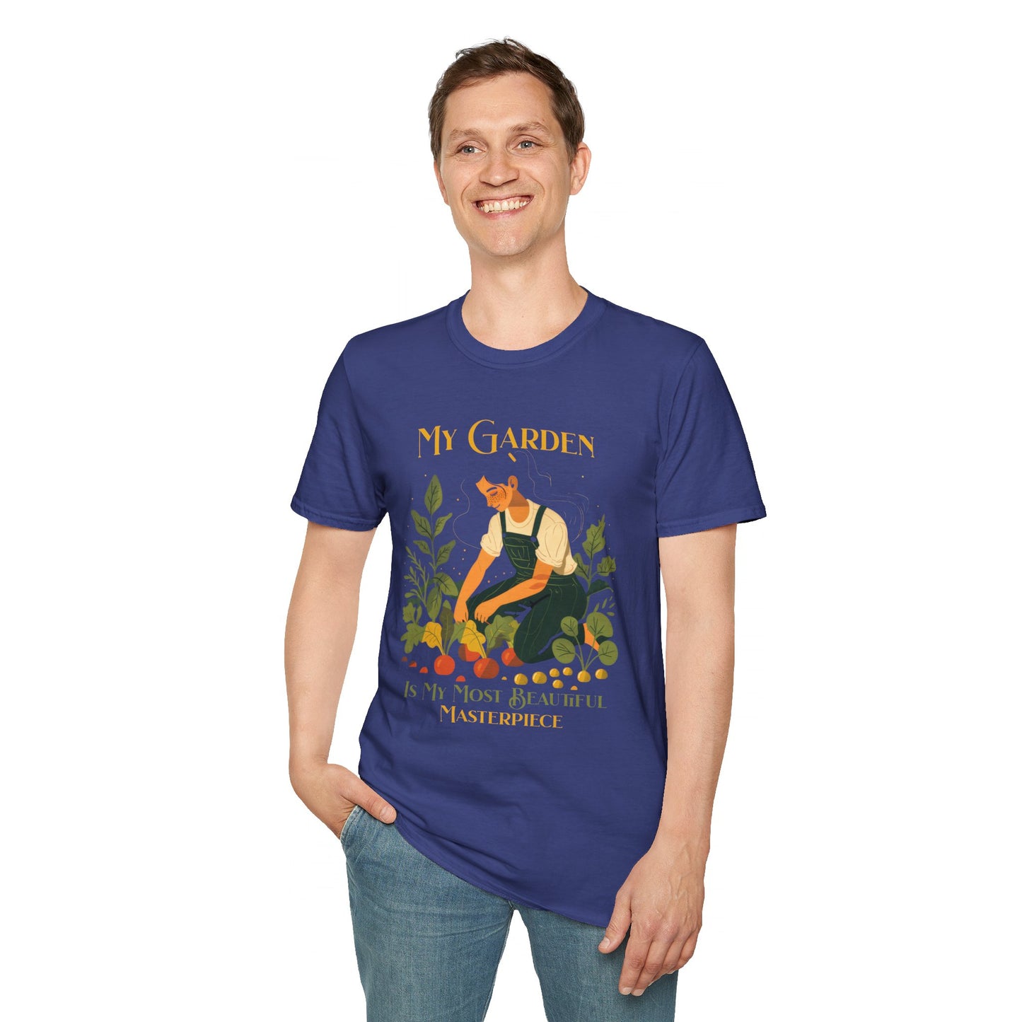 Garden Masterpiece - Unisex Softstyle T-Shirt