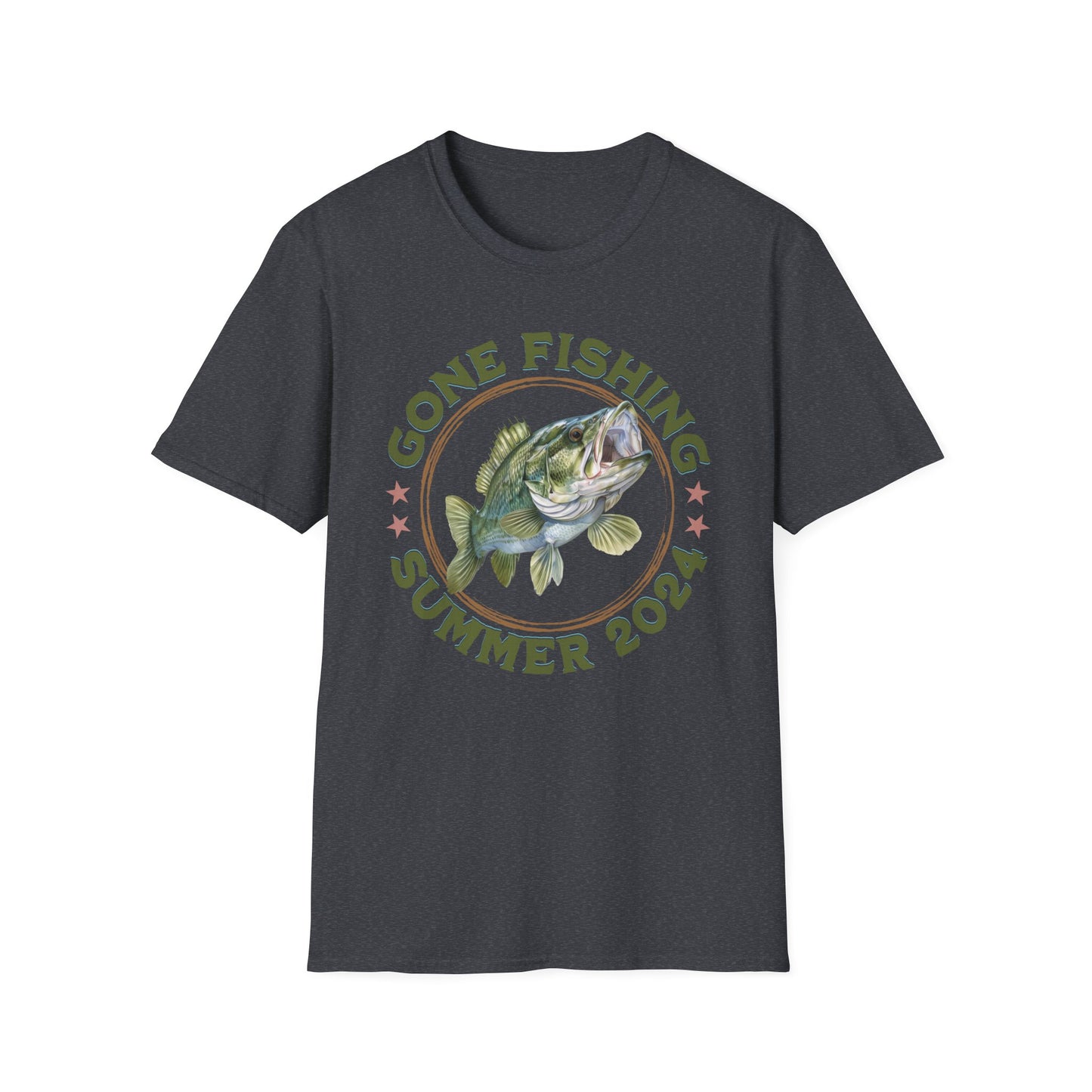 Gone Fishing - Unisex Softstyle T-Shirt