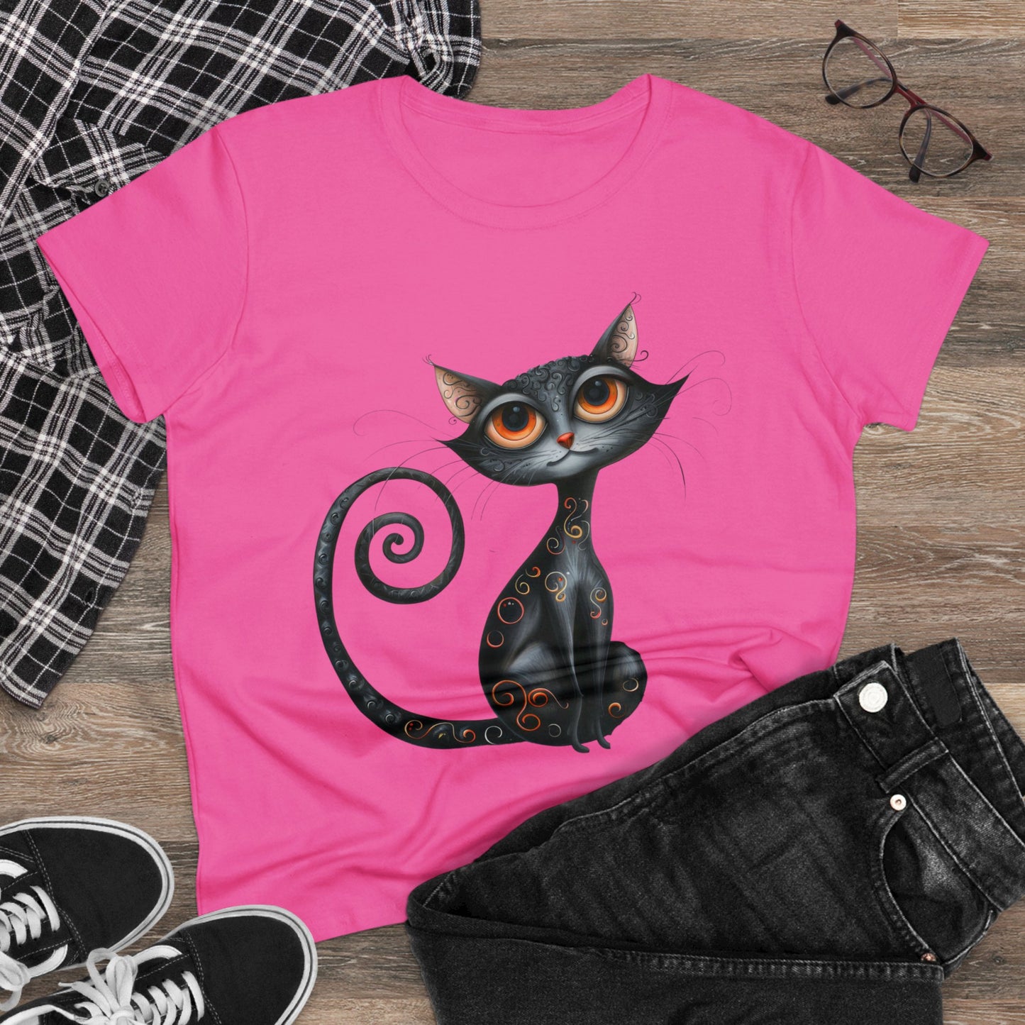 Pretty Kitty - Women's Midweight Cotton Tee