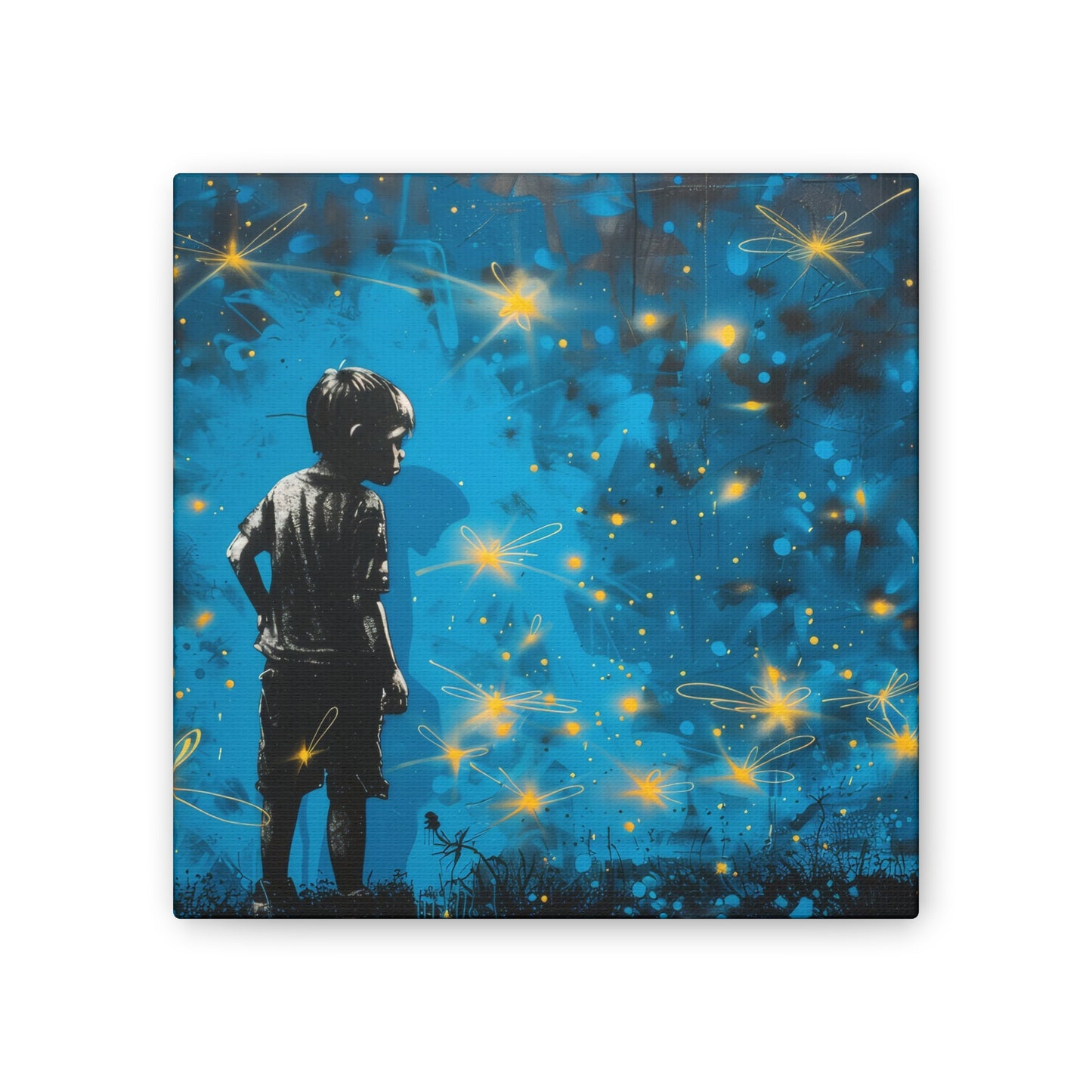 Fireflies - Canvas Stretched, 0.75"