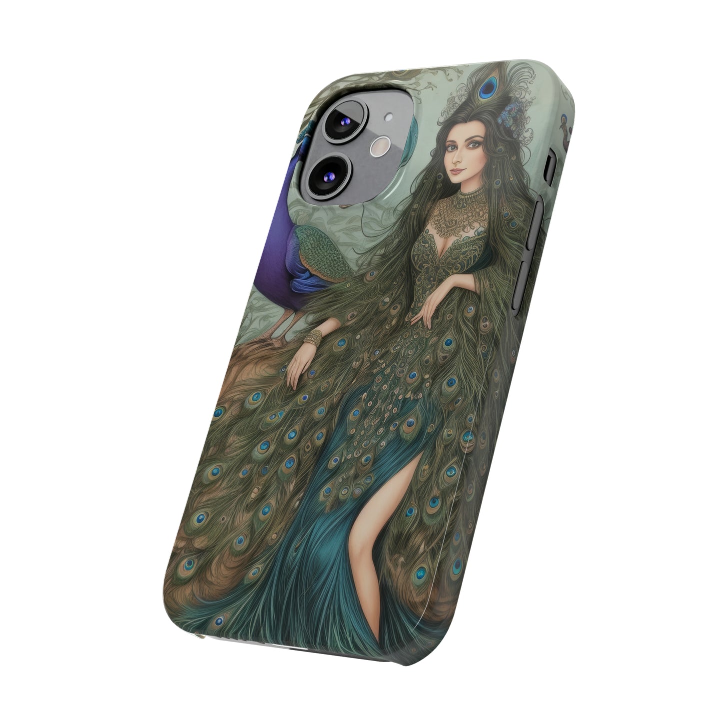 Peacock Witch - Phone Case