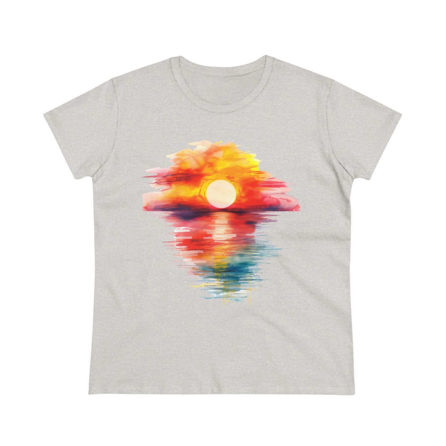 Sunrise - Women's Midweight Cotton Tee