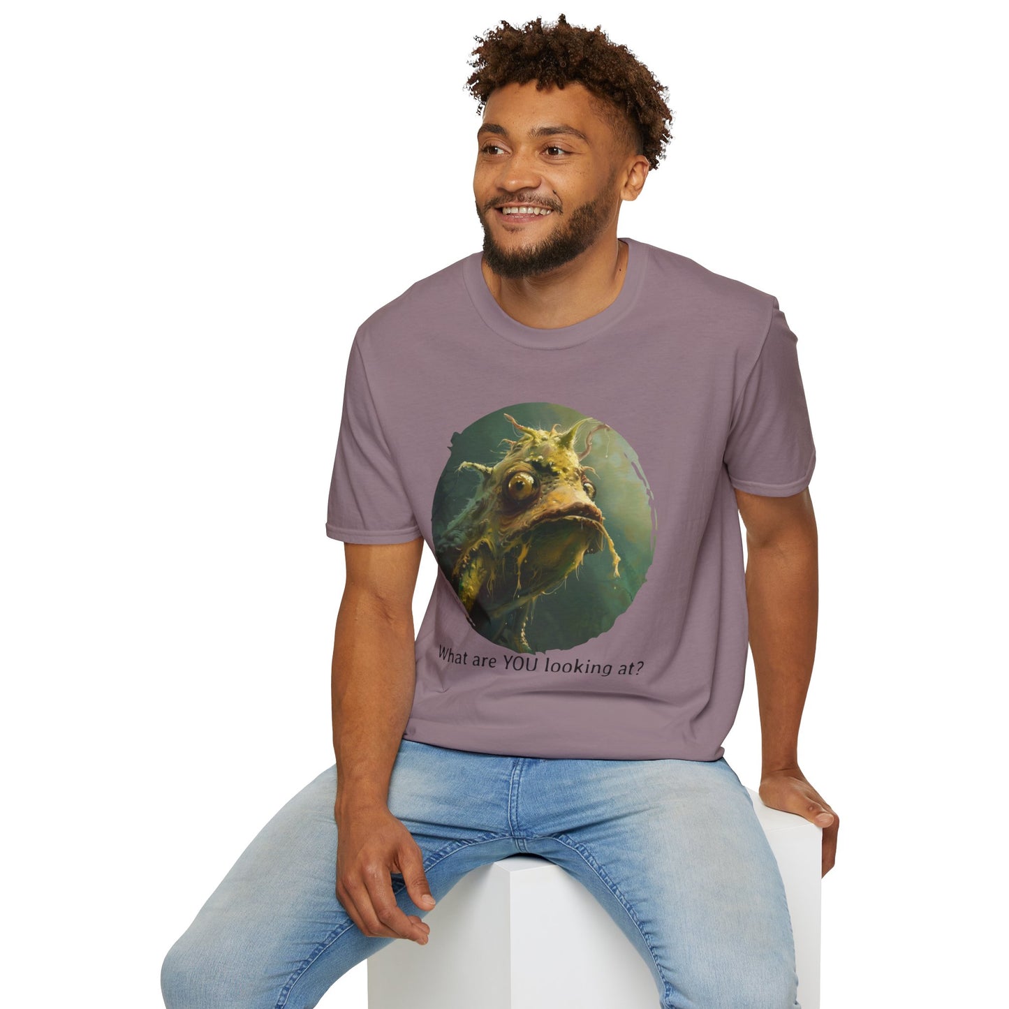 What Are You Looking At - Unisex Softstyle T-Shirt