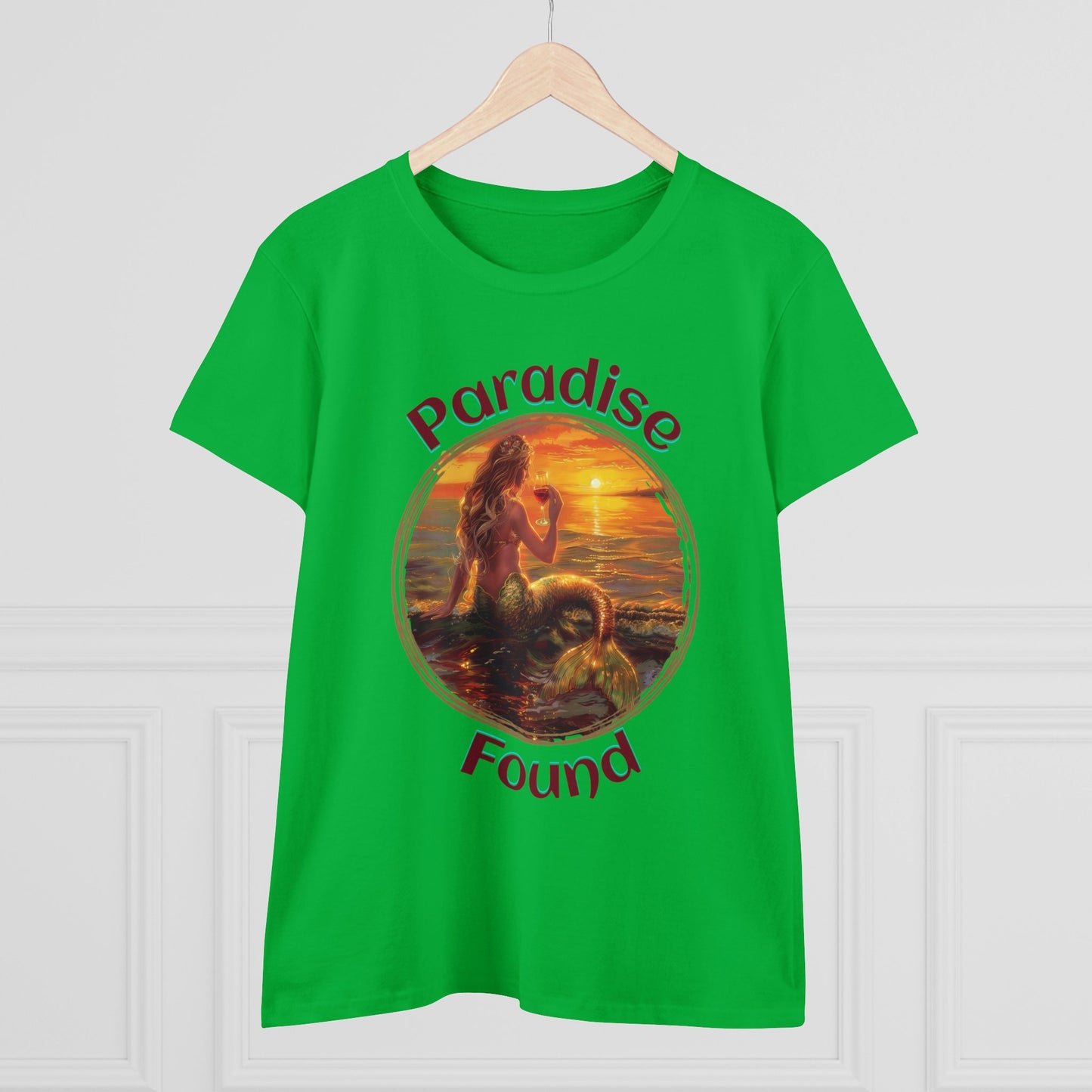 Paradise Found - Women's Midweight Cotton Tee