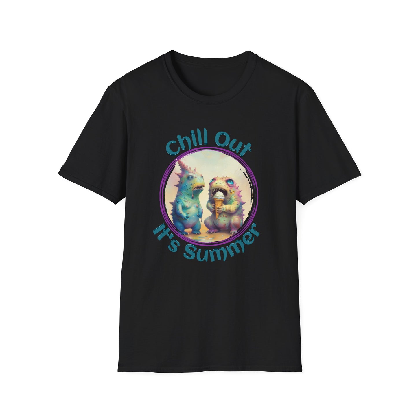 Chill Out, It's Summer - Unisex Softstyle T-Shirt