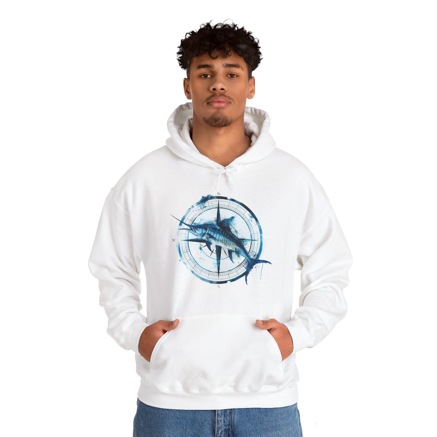 Marlin - Unisex Heavy Blend™ Hooded Sweatshirt