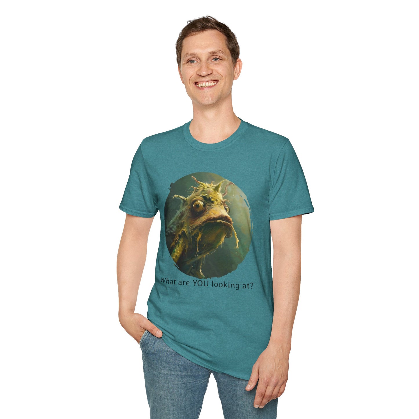 What Are You Looking At - Unisex Softstyle T-Shirt