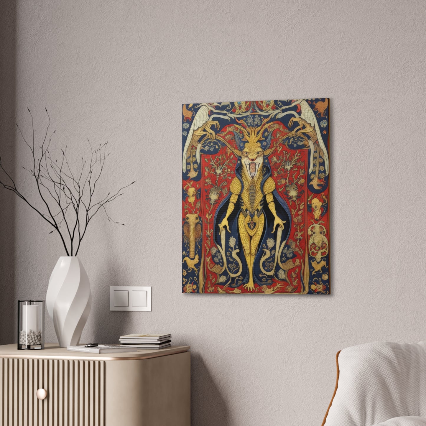 Medieval Tapestry - Canvas Stretched, 0.75"