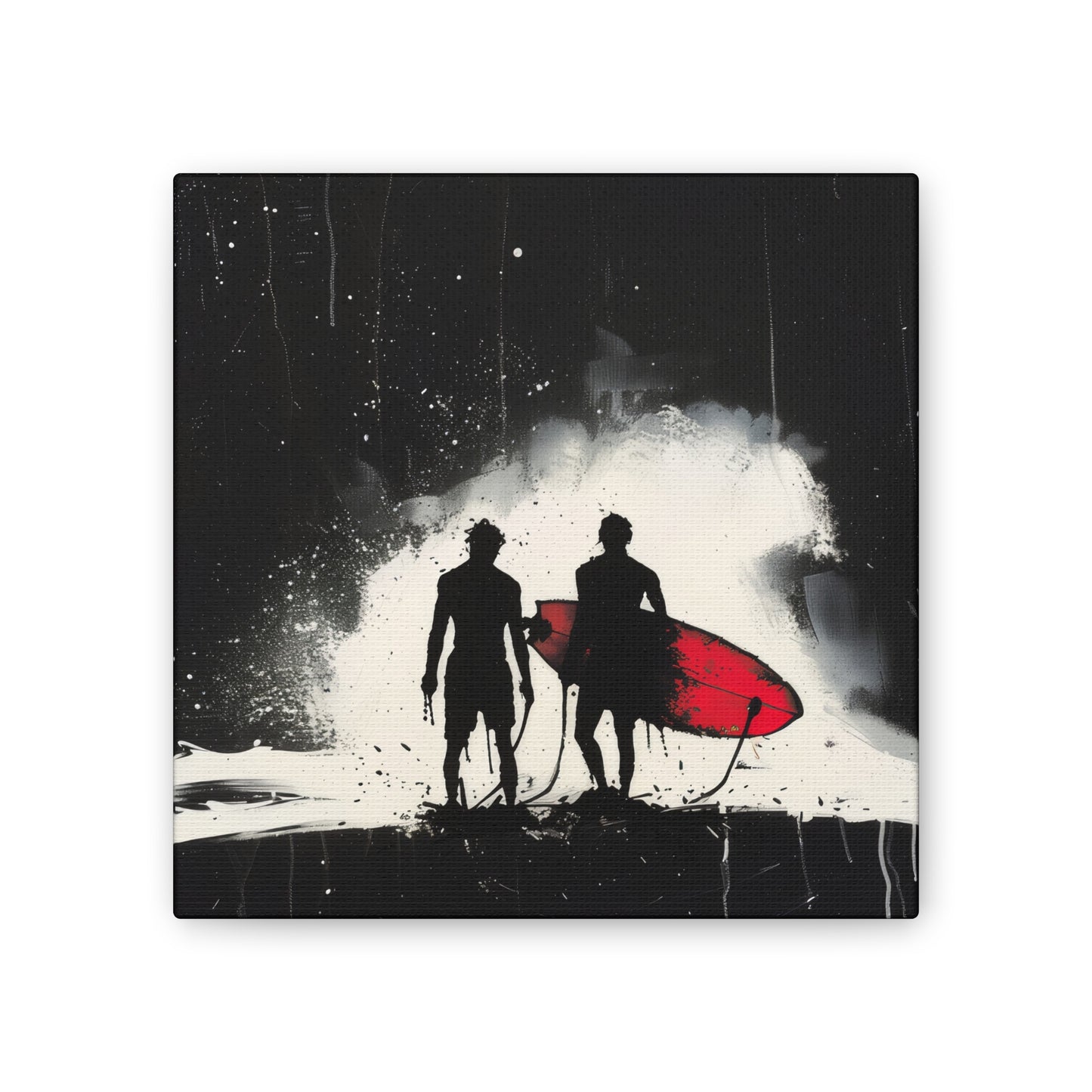 Surfs Up - Canvas Stretched, 0.75"