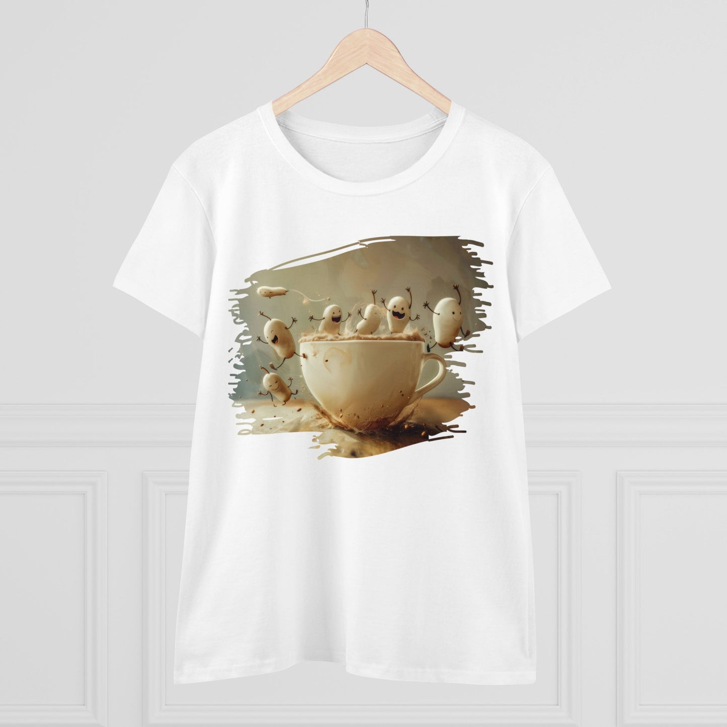 Coffee Critters - Women's Midweight Cotton Tee