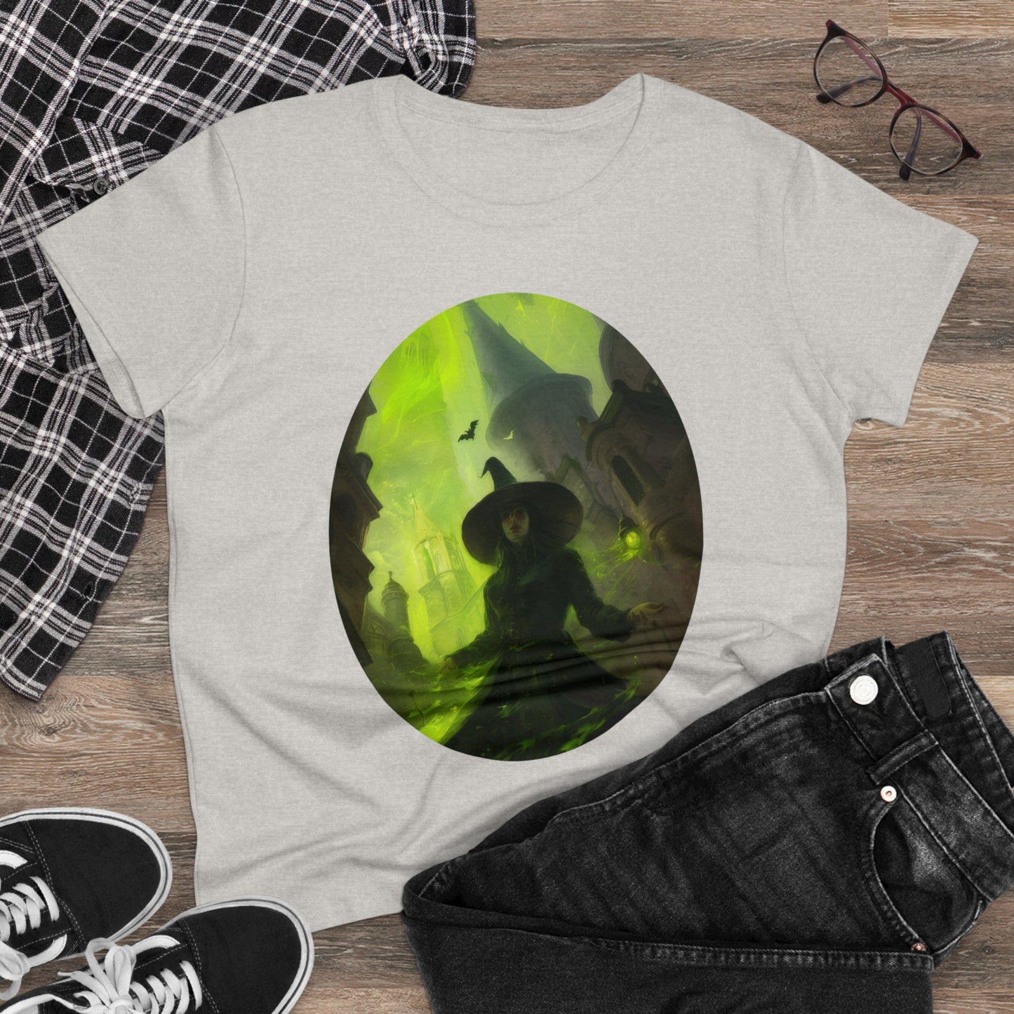 The Witch - Fantasy - Women's Midweight Cotton Tee