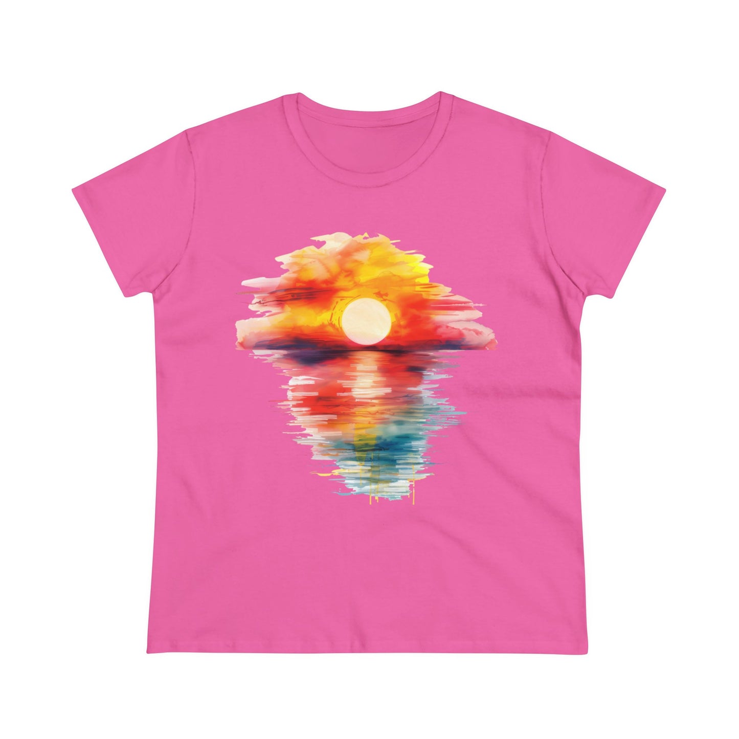 Sunrise - Women's Midweight Cotton Tee