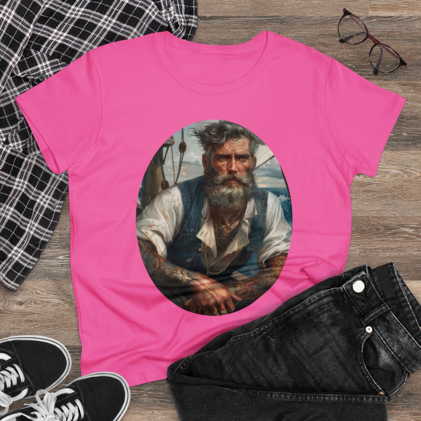 The Sailor - Fantasy - Women's Midweight Cotton Tee