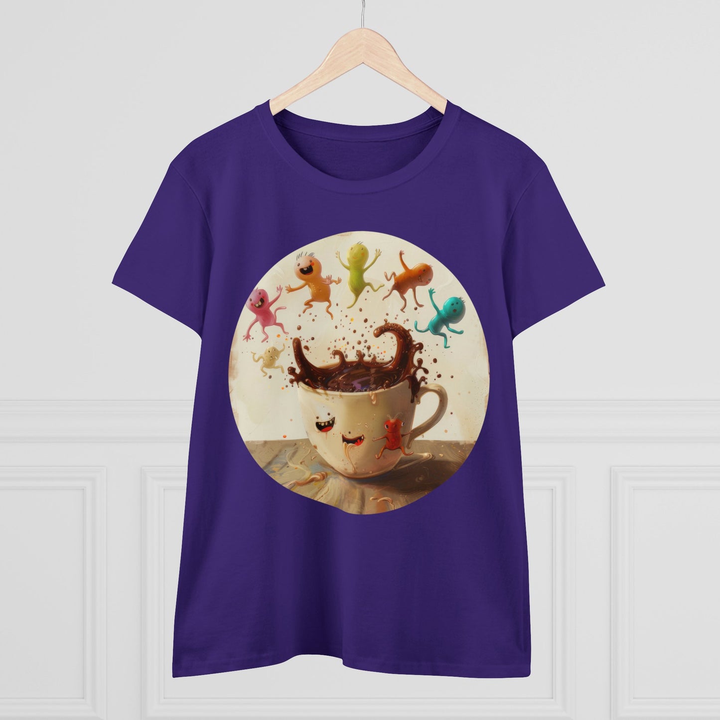 Coffee Critters - Women's Midweight Cotton Tee