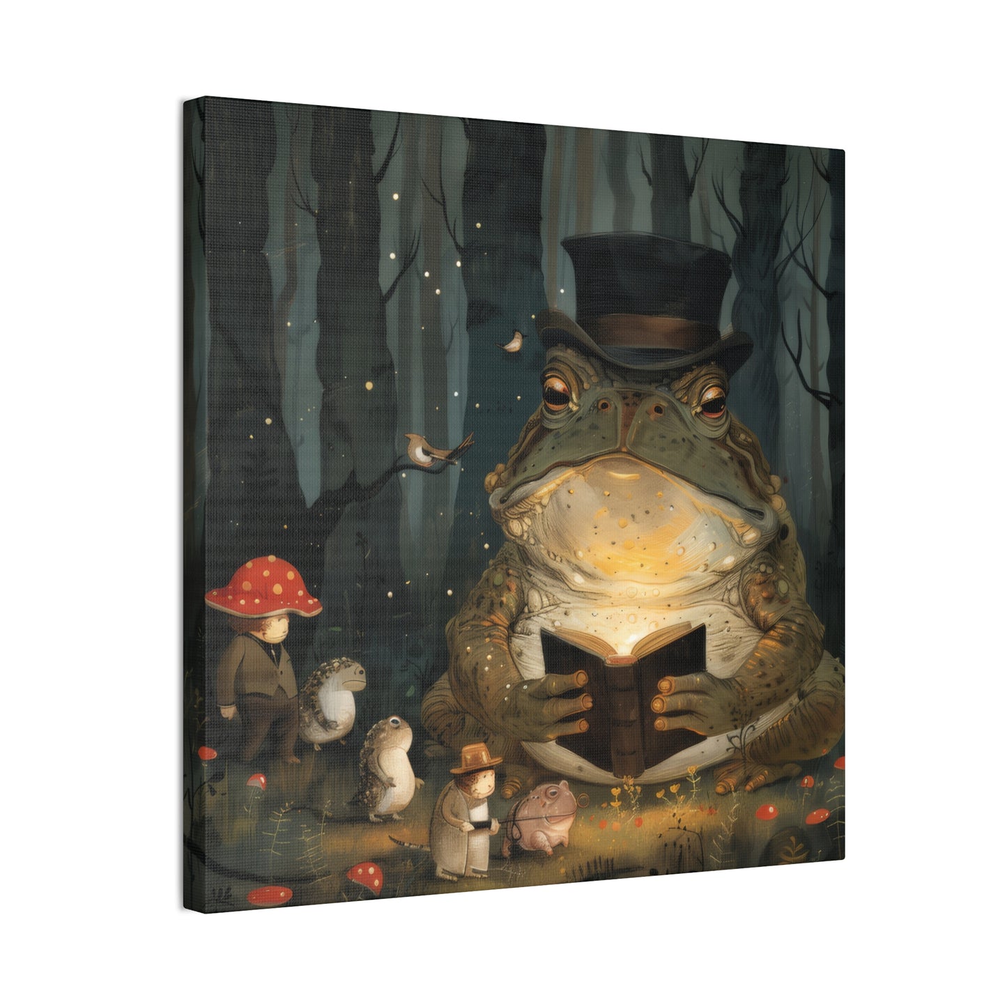 Uncle Toad - Canvas Stretched, 0.75"