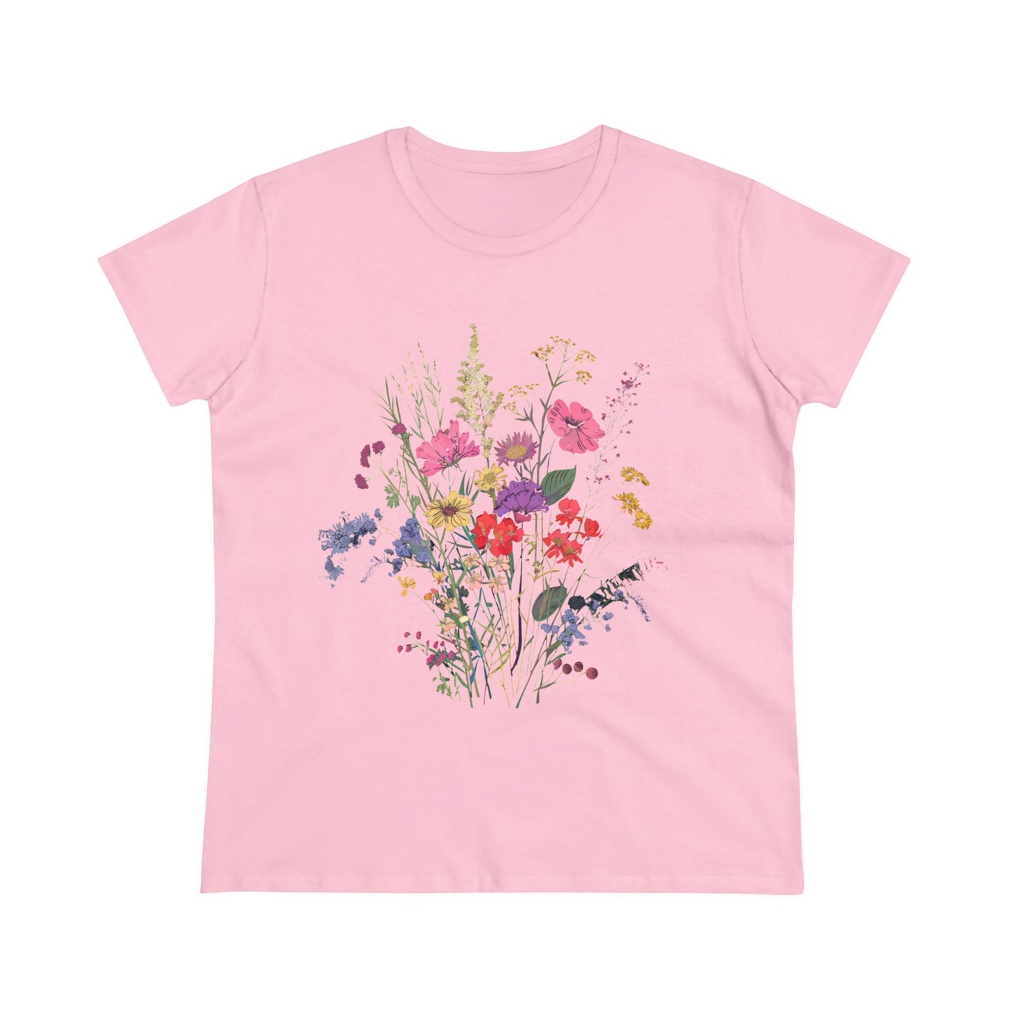 Wildflowers - Women's Midweight Cotton Tee