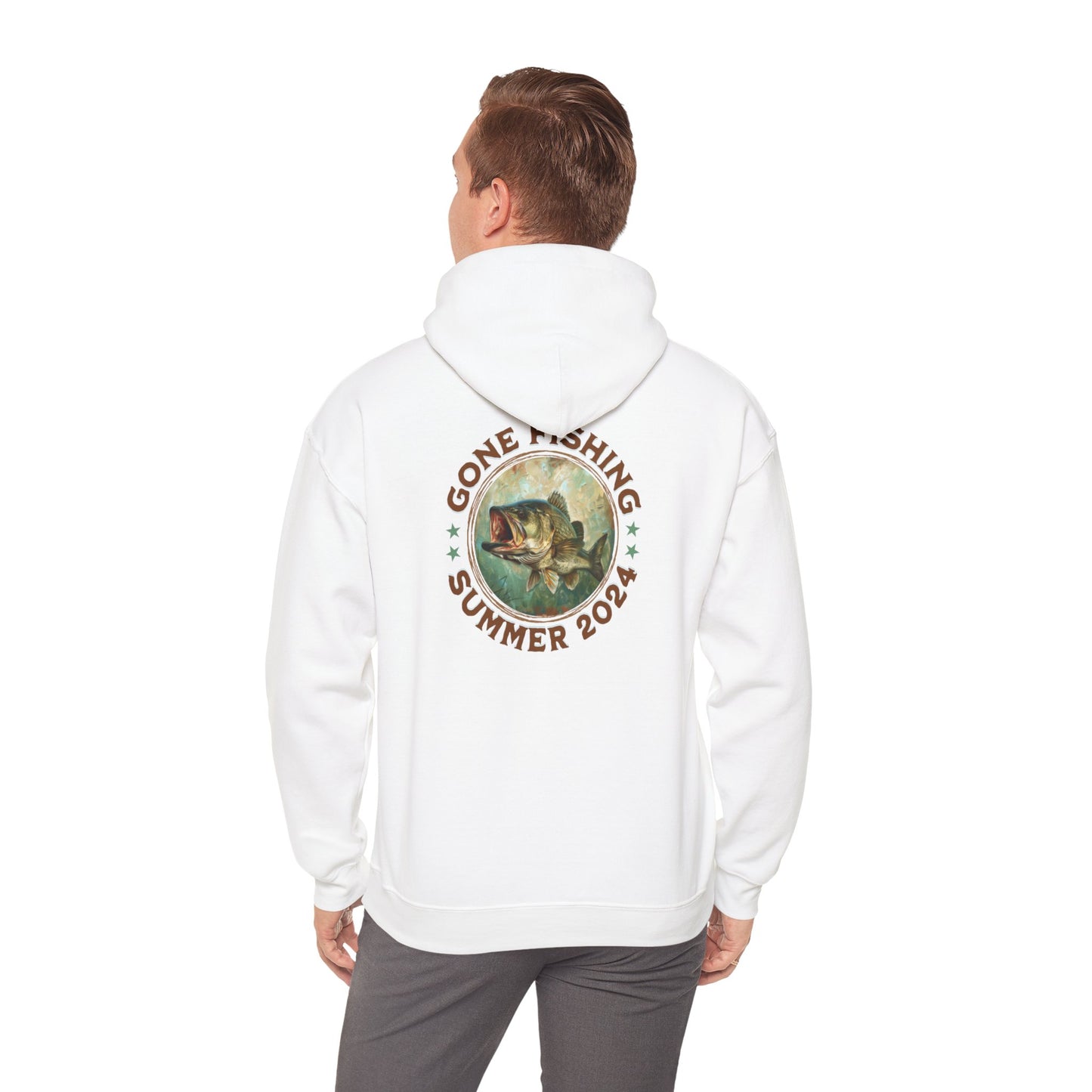 Fishing - Unisex Heavy Blend™ Hooded Sweatshirt