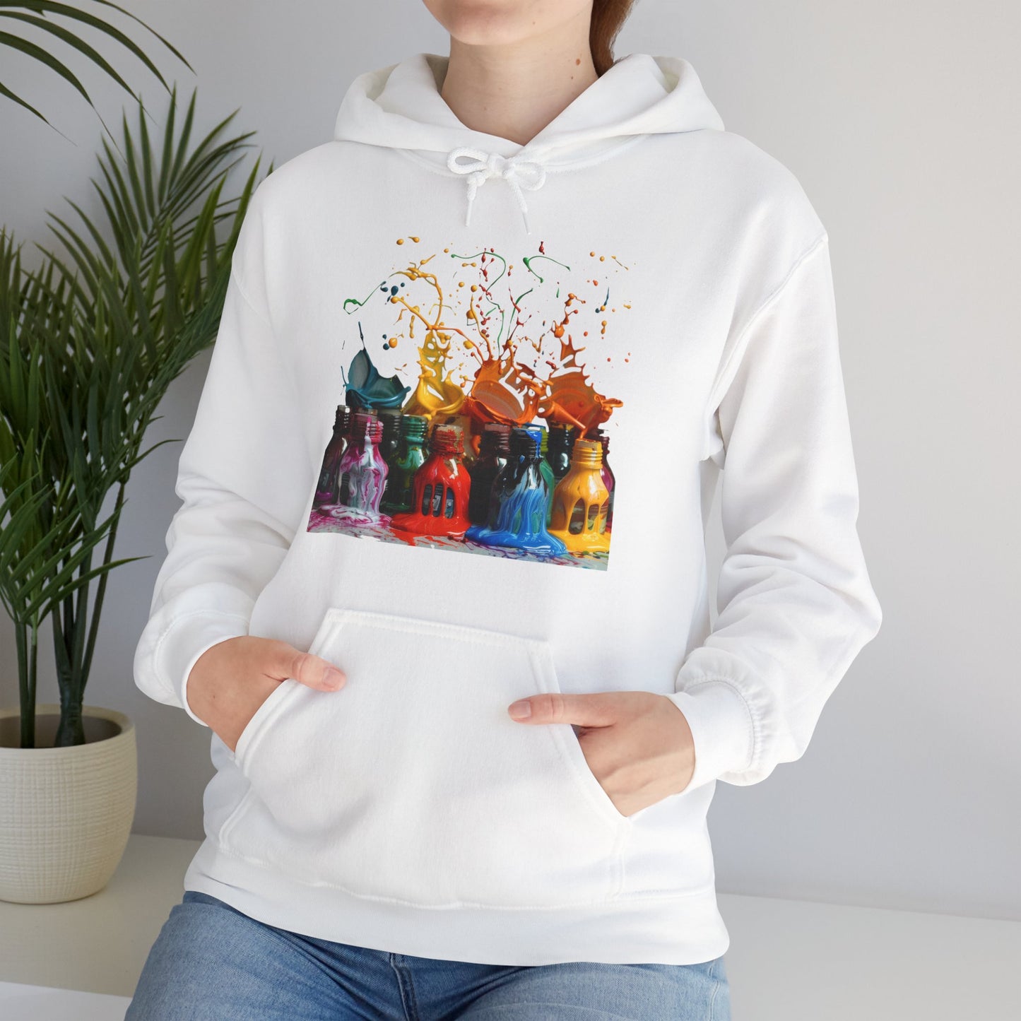 Paint Splash - Unisex Heavy Blend™ Hooded Sweatshirt