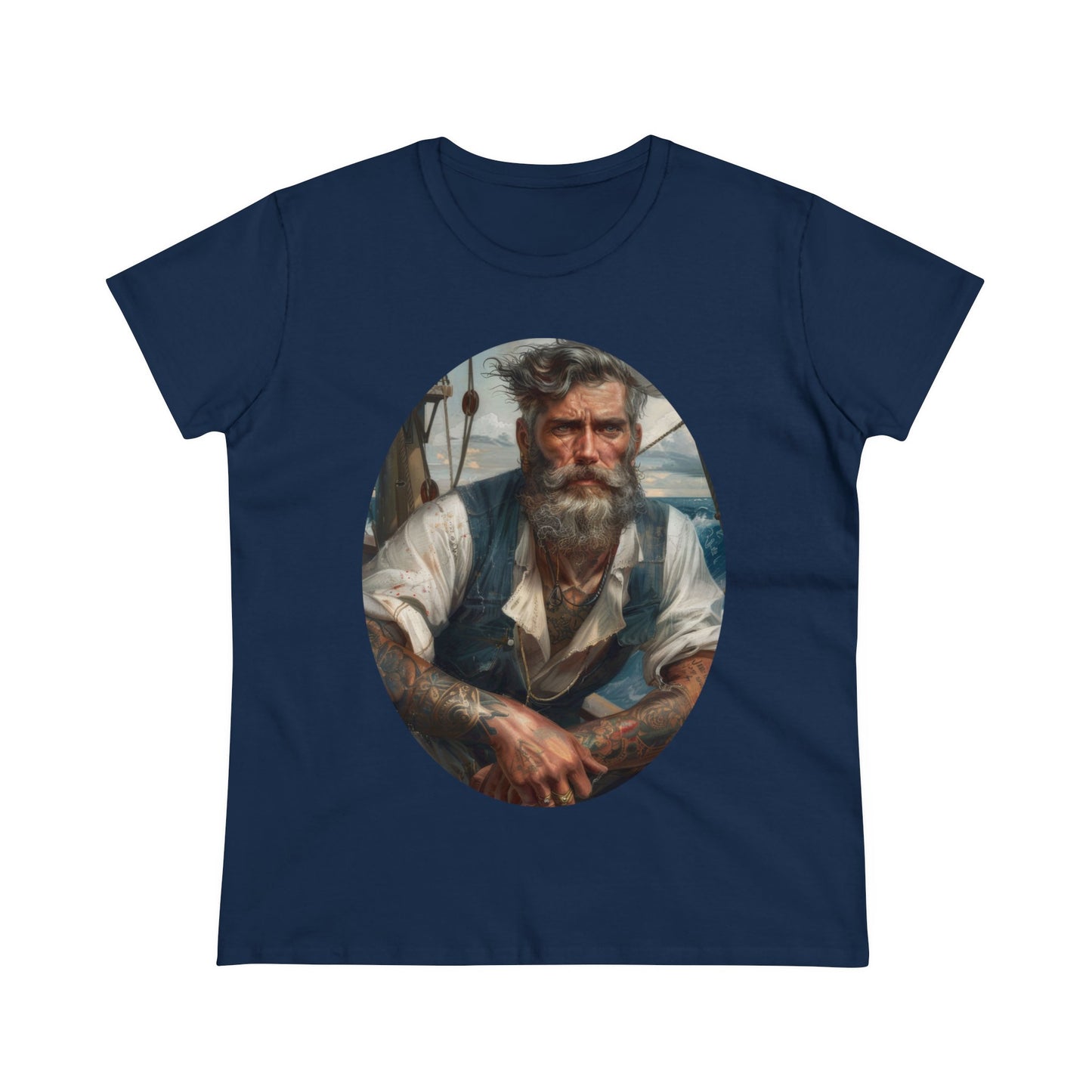 The Sailor - Fantasy - Women's Midweight Cotton Tee