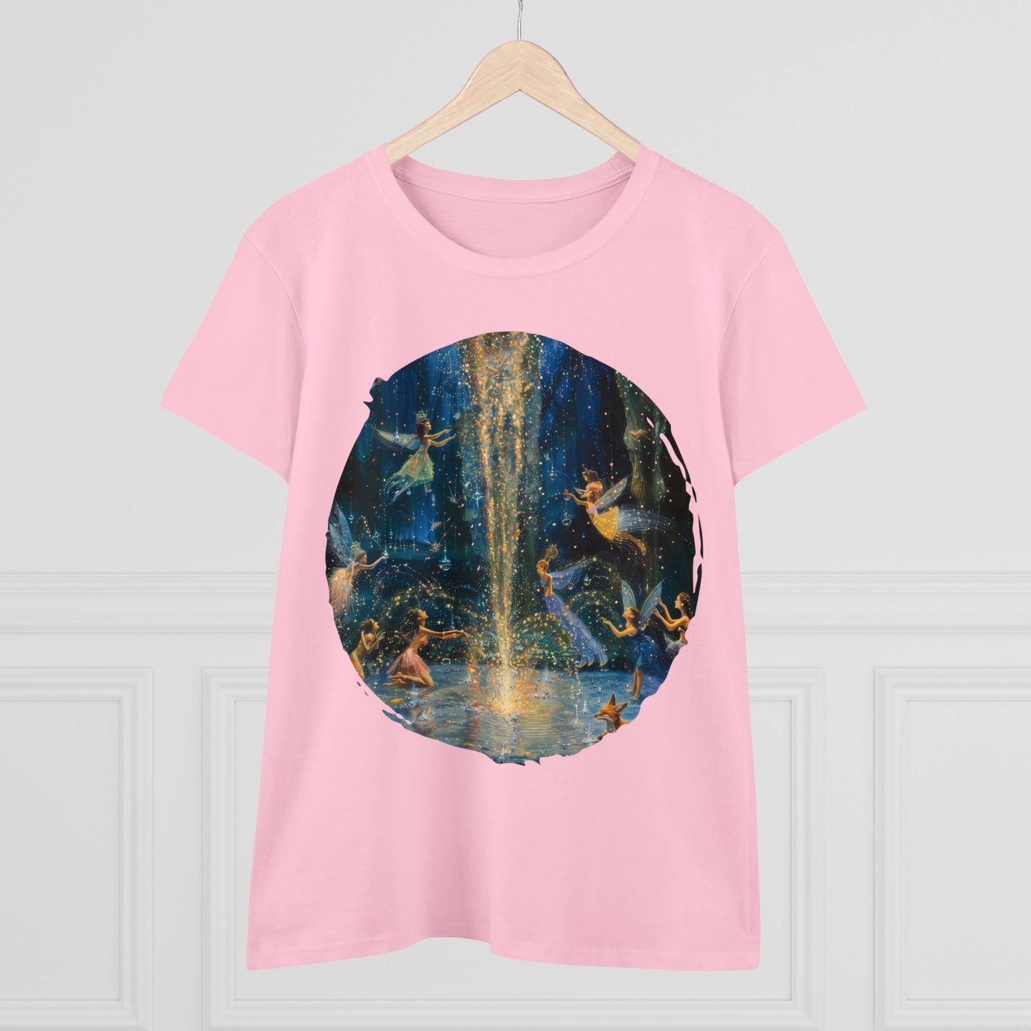 Fairy Celebration - Fantasy - Women's Midweight Cotton Tee