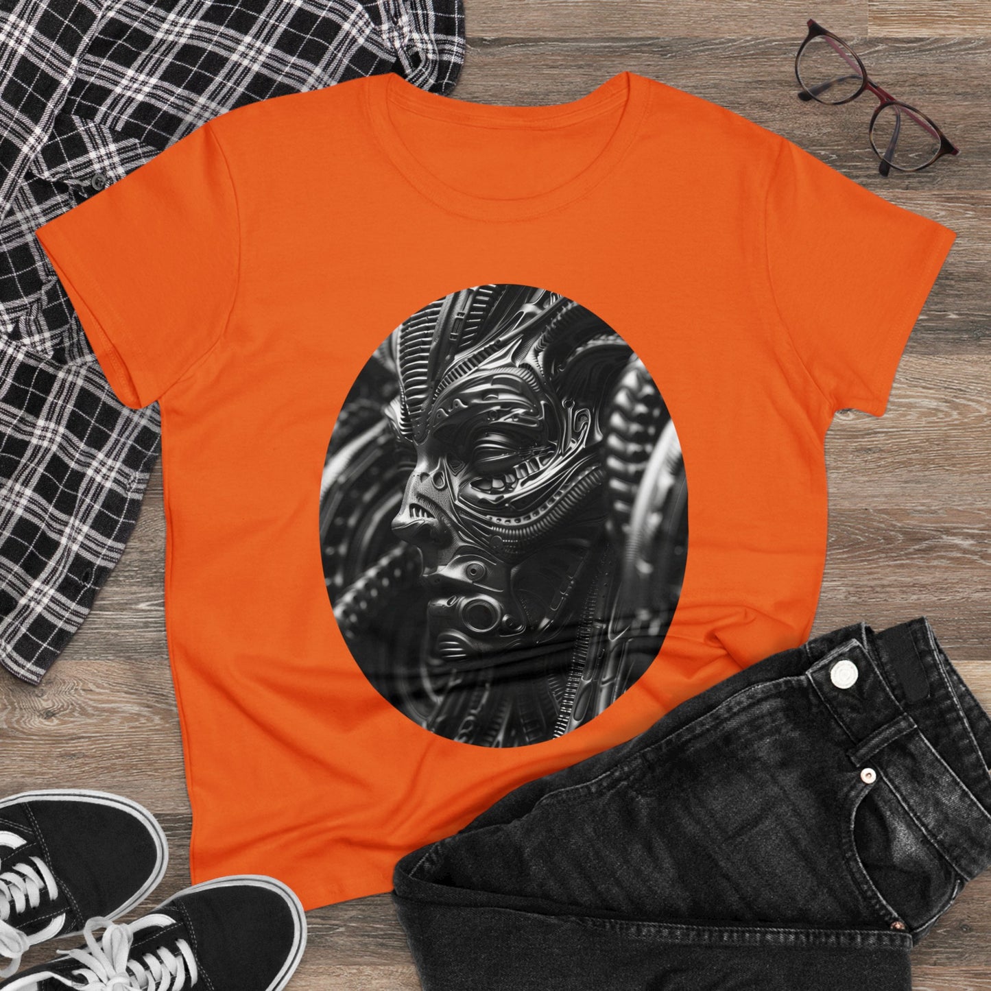 Alien to Us - Fantasy - Women's Midweight Cotton Tee