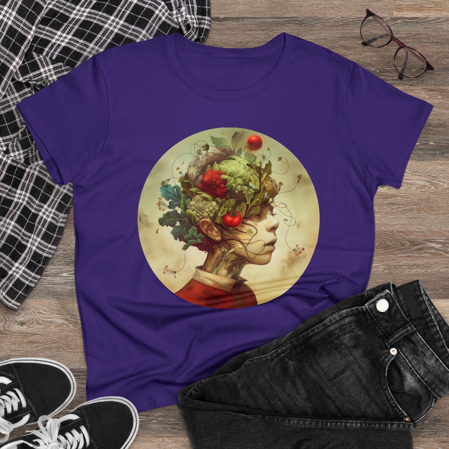 Gardening On My Mind - Women's Midweight Cotton Tee