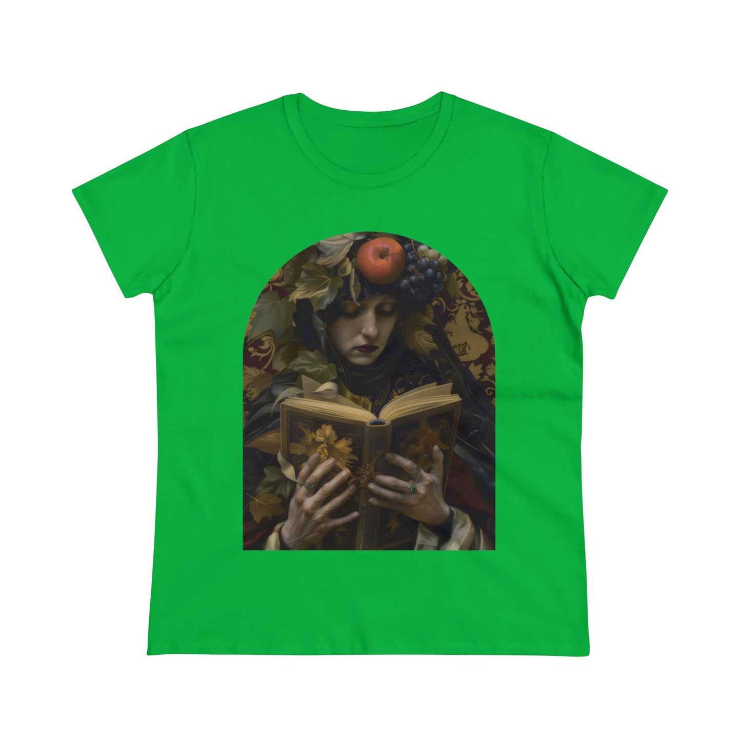 Solemn Reading - Fantasy - Women's Midweight Cotton Tee