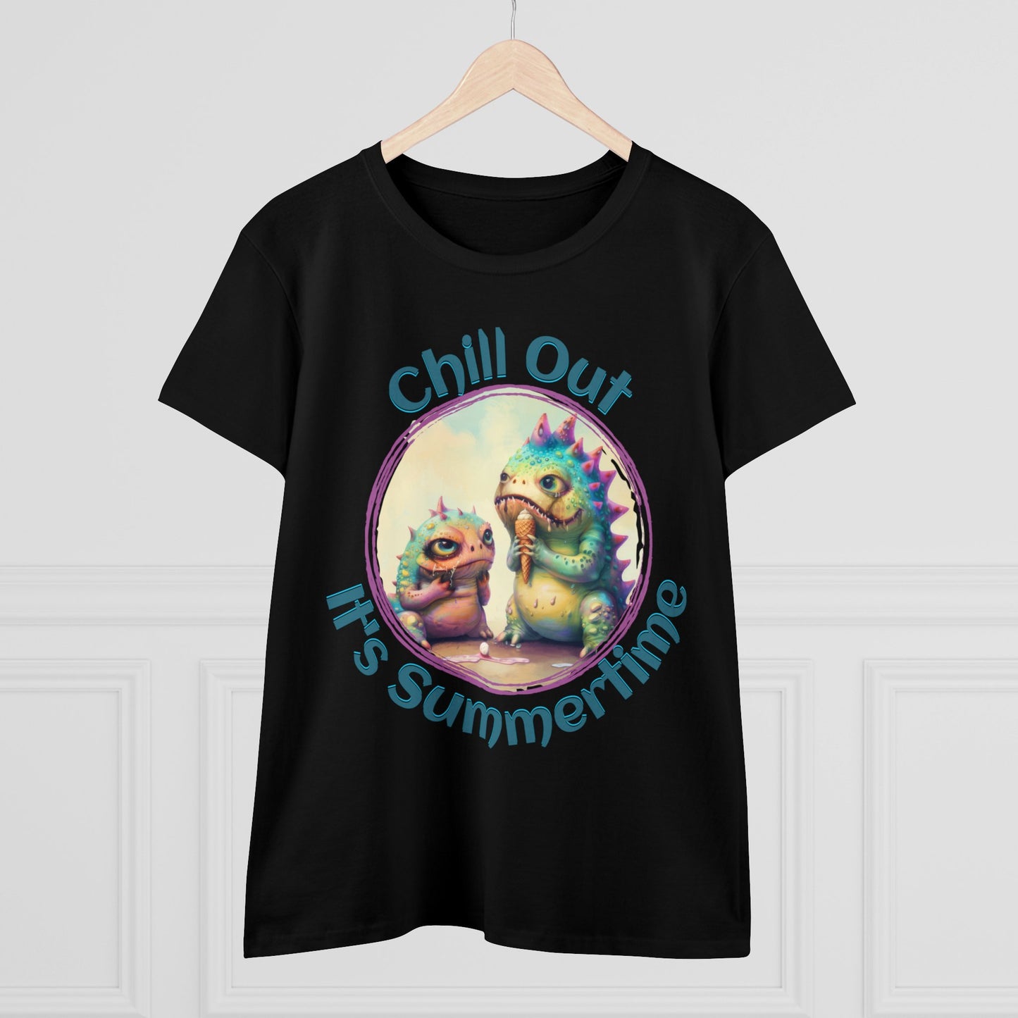 Chill Out for Summer - Women's Midweight Cotton Tee