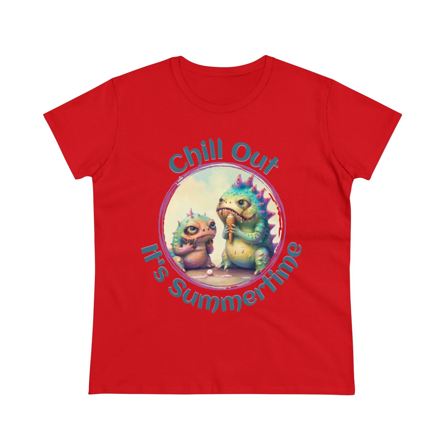 Chill Out for Summer - Women's Midweight Cotton Tee