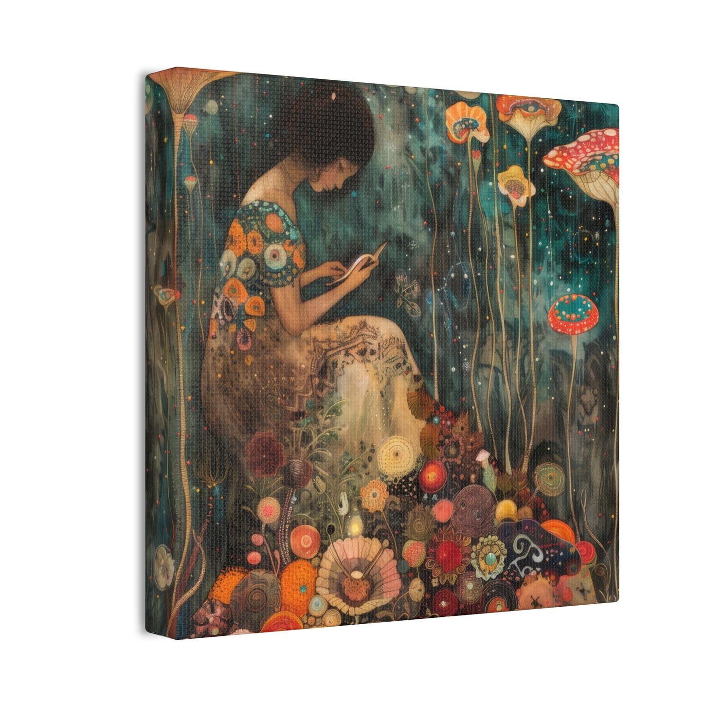 Tending the Garden - Canvas Stretched, 0.75"