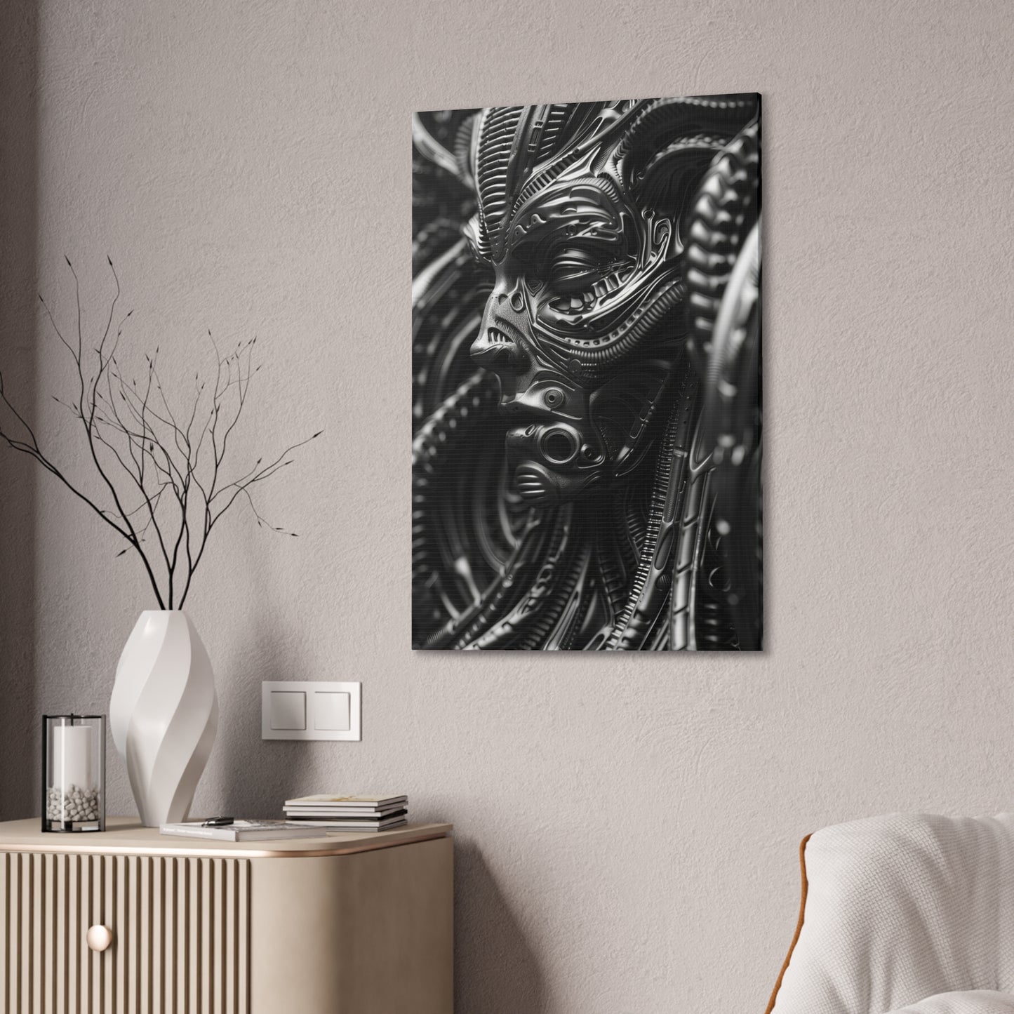 Alien to Us - Canvas Stretched, 0.75"