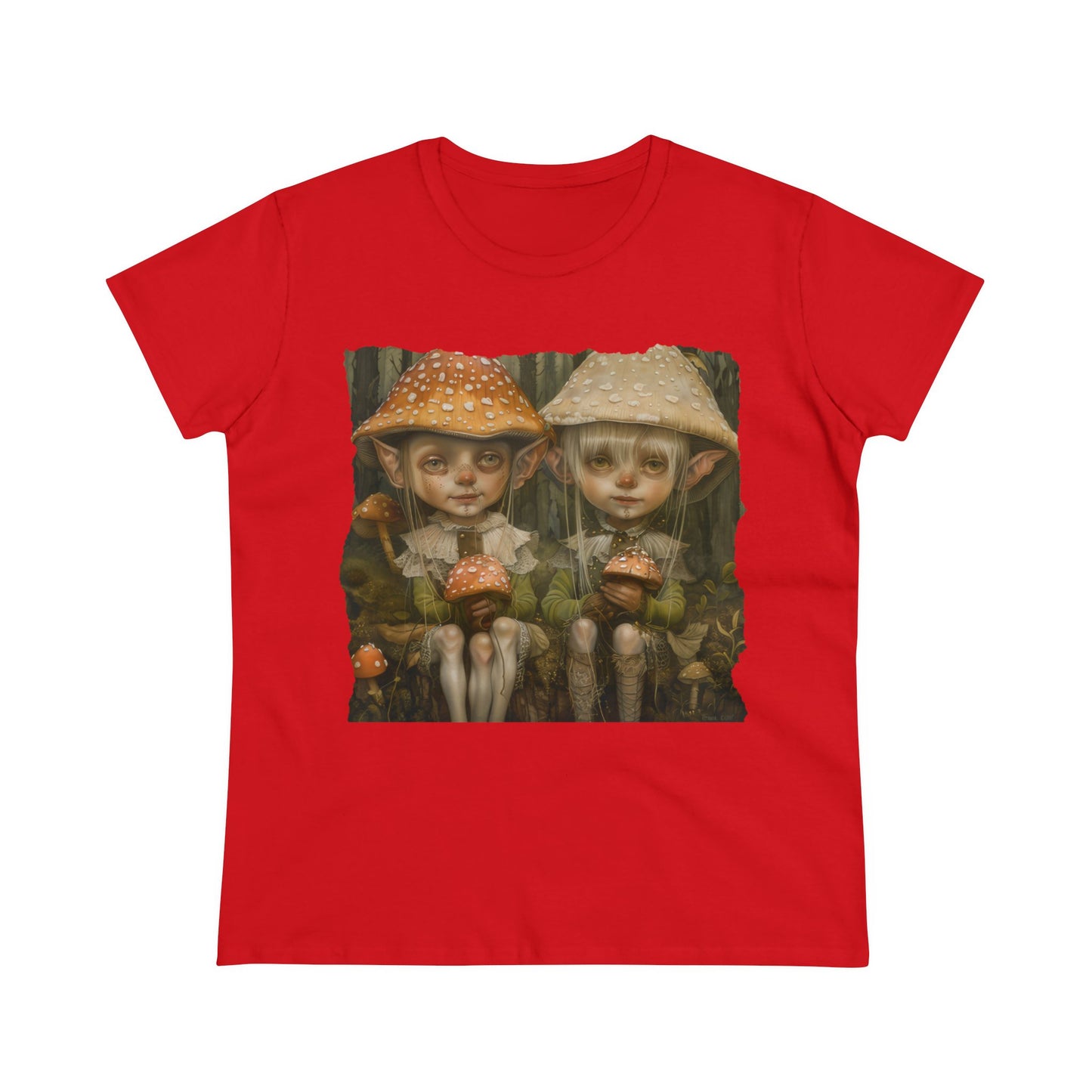 Elves - Fantasy - Women's Midweight Cotton Tee