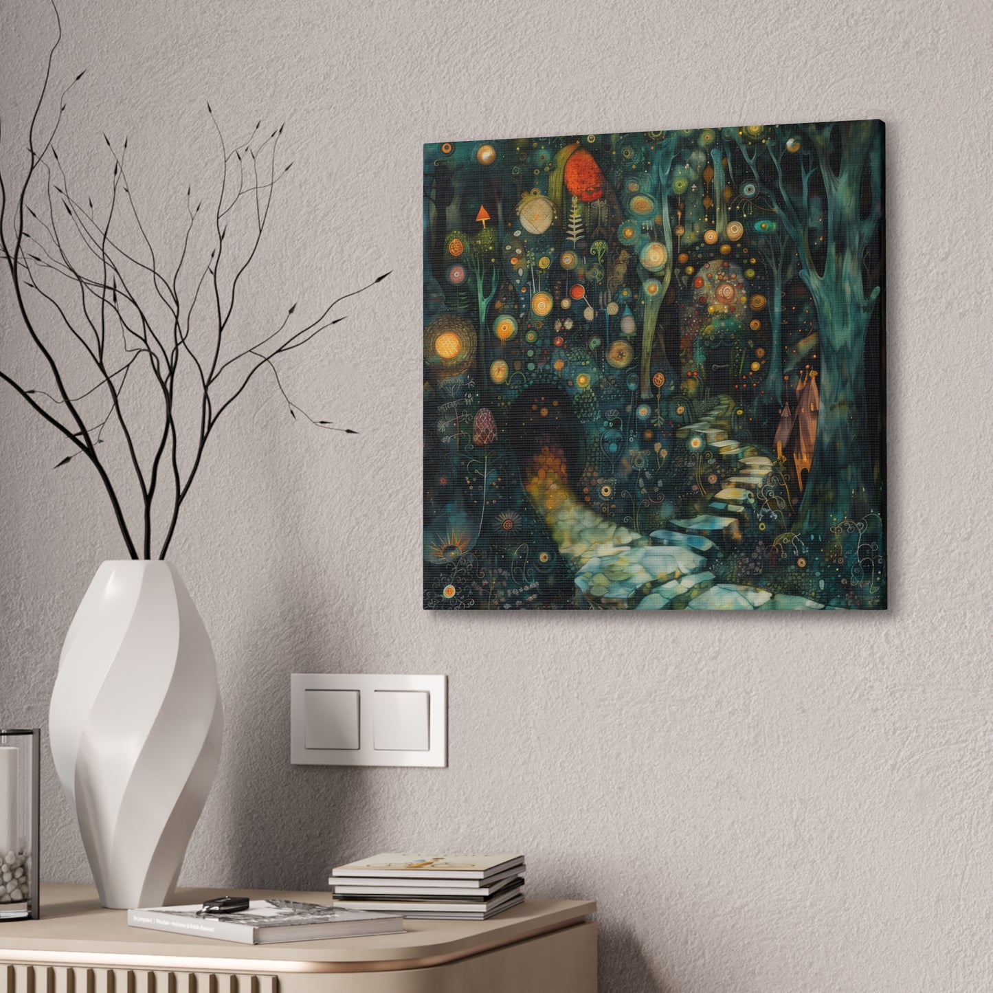 Forest Places - Canvas Stretched, 0.75"