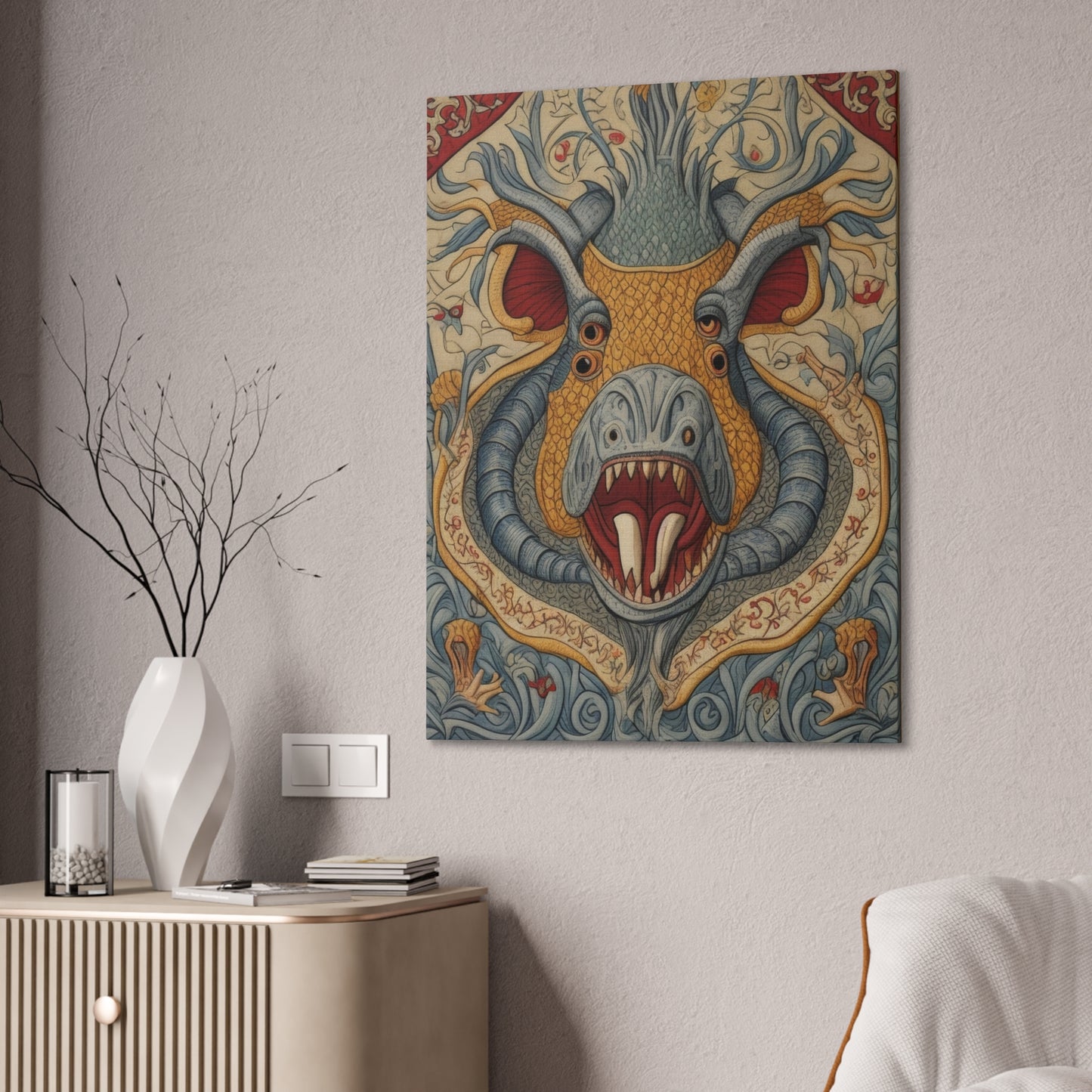 Medieval Tapestry - Canvas Stretched, 0.75"