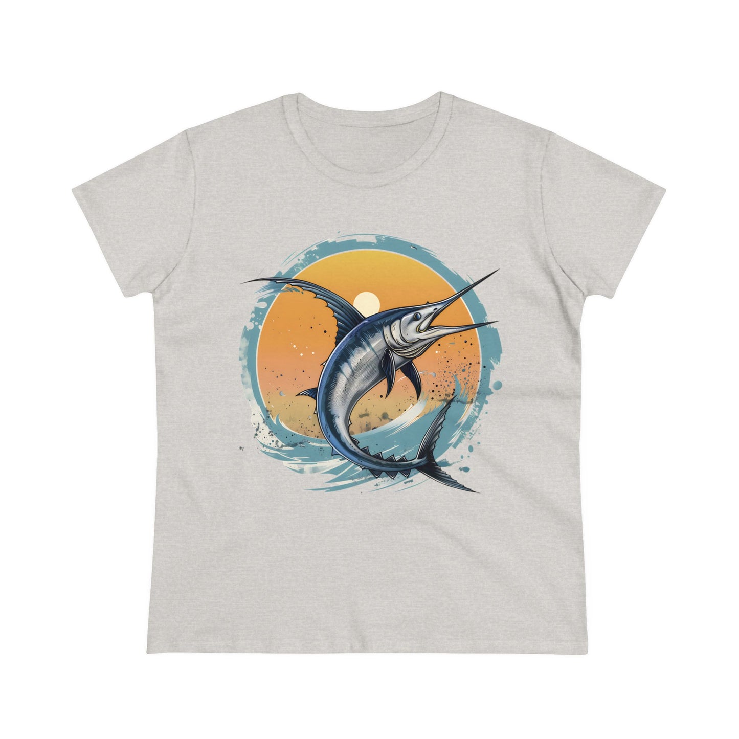 Marlin - Women's Midweight Cotton Tee