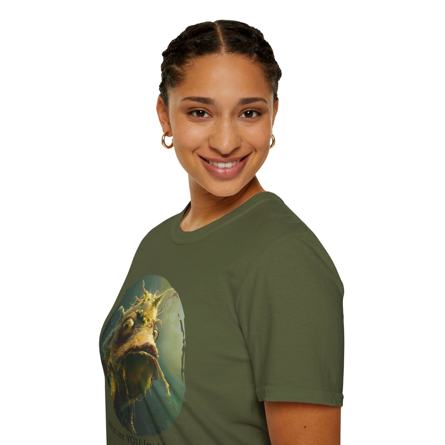 What Are You Looking At - Unisex Softstyle T-Shirt